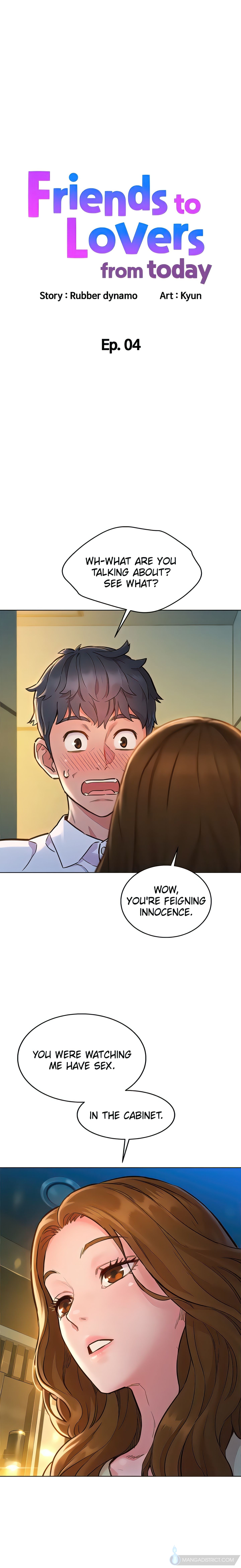 Friends to Lovers from Today (Official) chapter 4 page 1