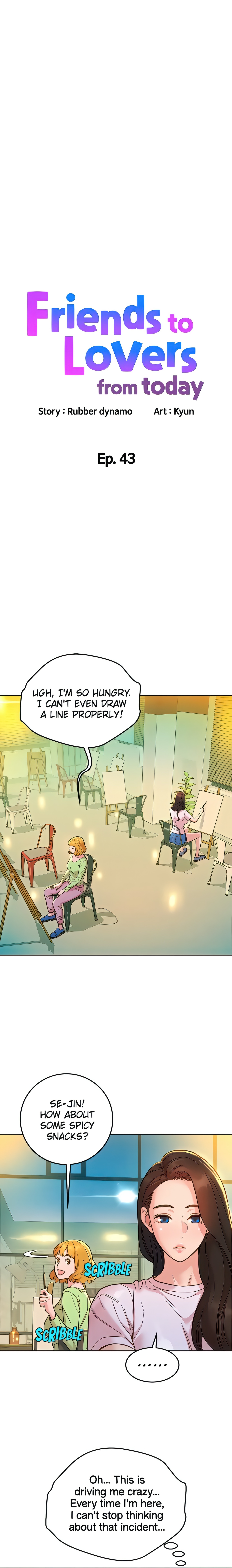 Friends to Lovers from Today (Official) chapter 43 page 1