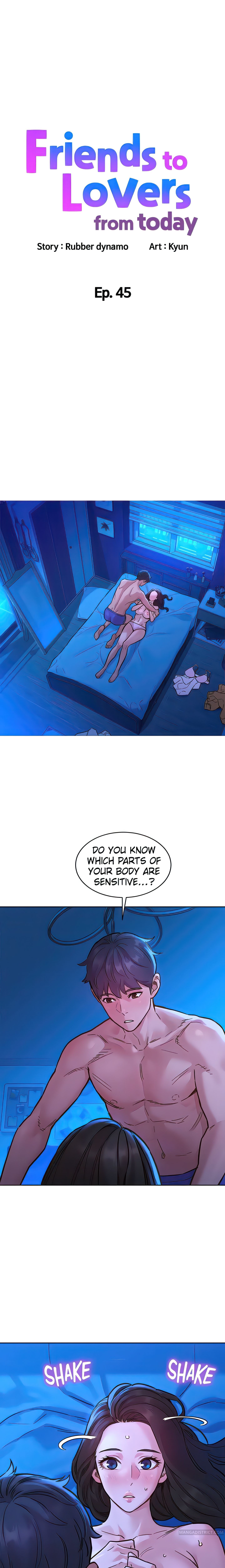 Friends to Lovers from Today (Official) chapter 45 page 1