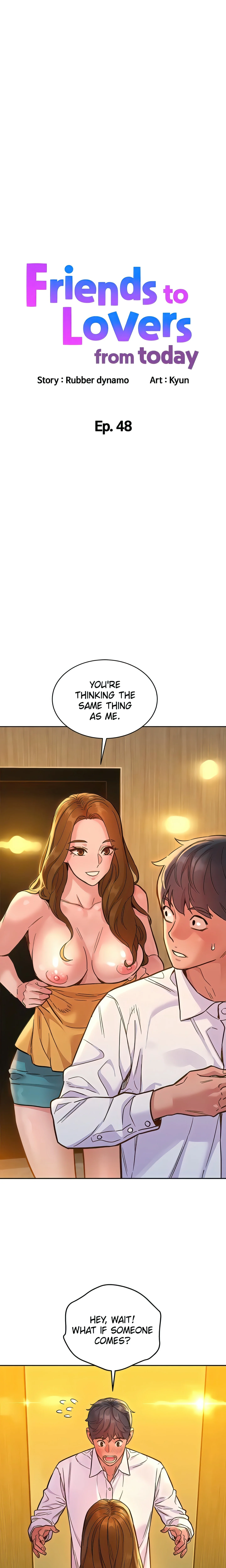 Friends to Lovers from Today (Official) chapter 48 page 1