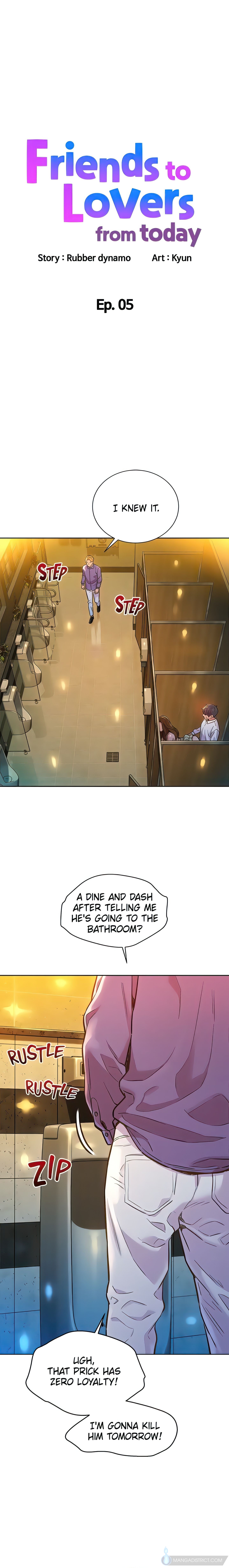 Friends to Lovers from Today (Official) chapter 5 page 1