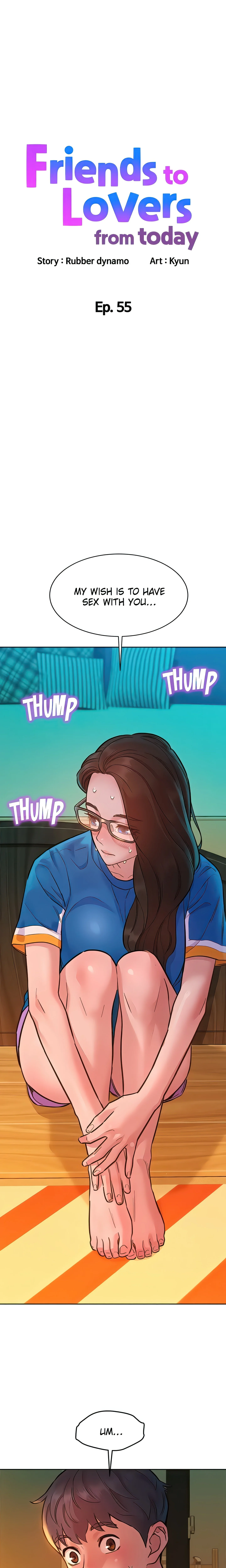 Friends to Lovers from Today (Official) chapter 55 page 1