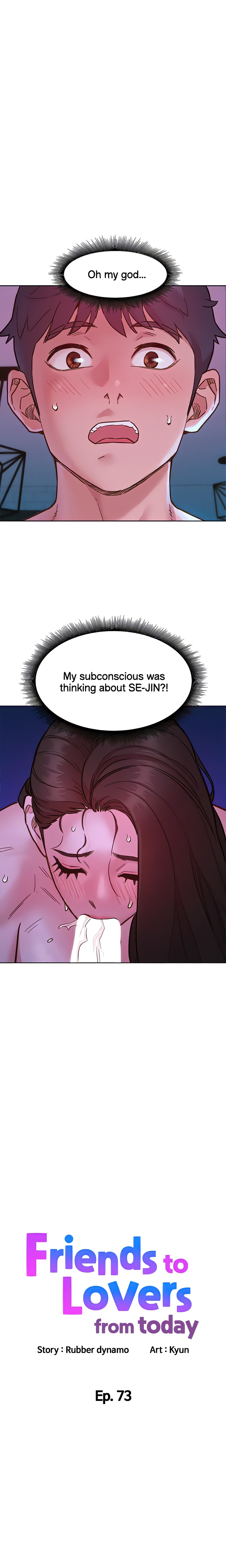 Friends to Lovers from Today (Official) chapter 73 page 1