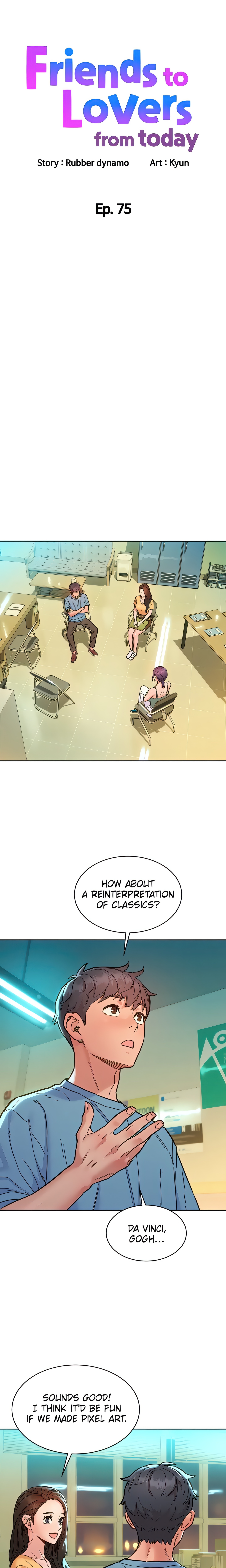 Friends to Lovers from Today (Official) chapter 75 page 2