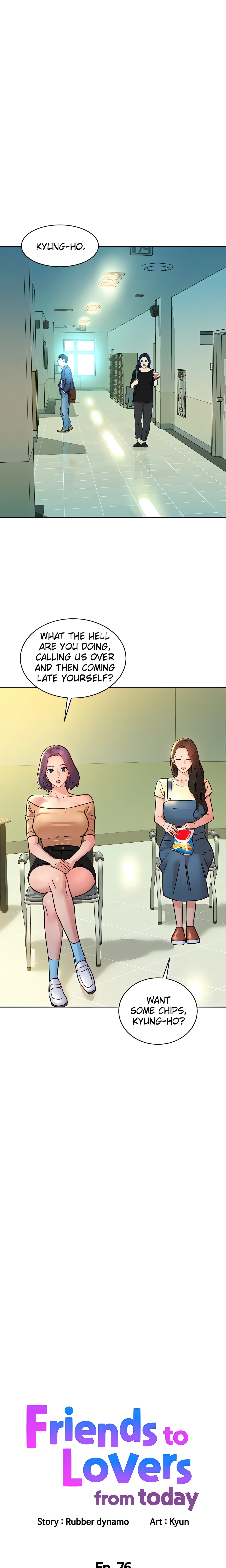 Friends to Lovers from Today (Official) chapter 76 page 1