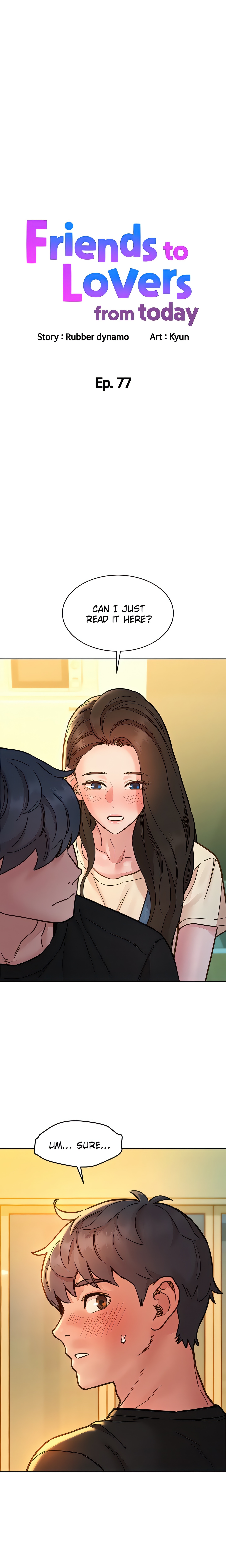 Friends to Lovers from Today (Official) chapter 77 page 2