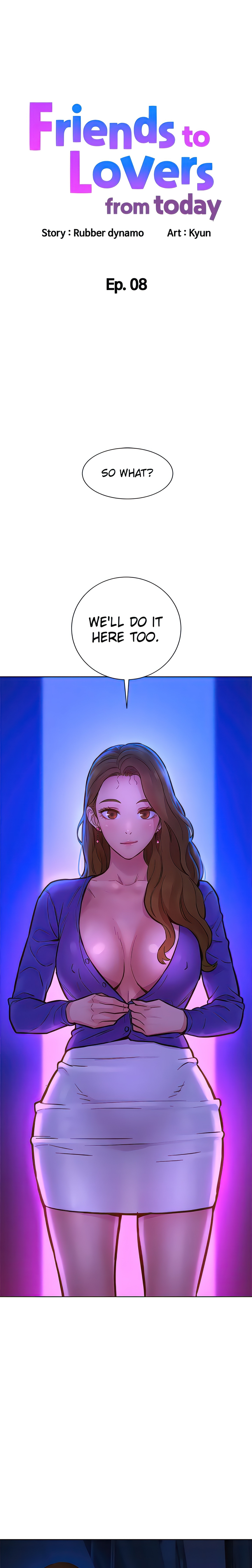 Friends to Lovers from Today (Official) chapter 8 page 1