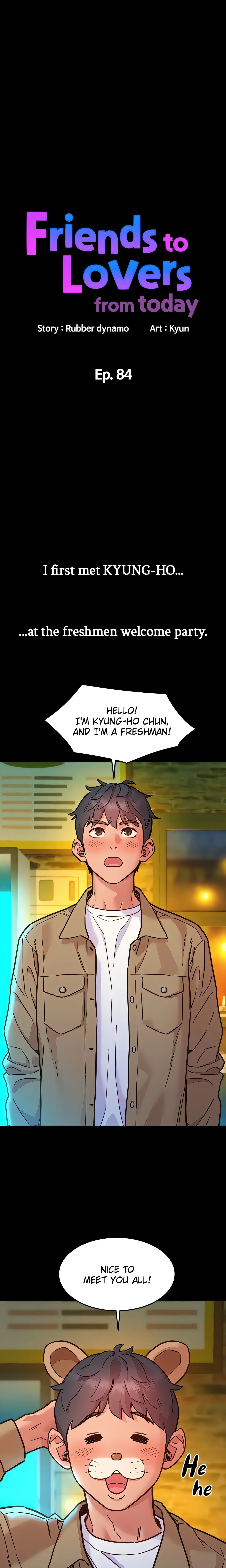 Friends to Lovers from Today (Official) chapter 84 page 1