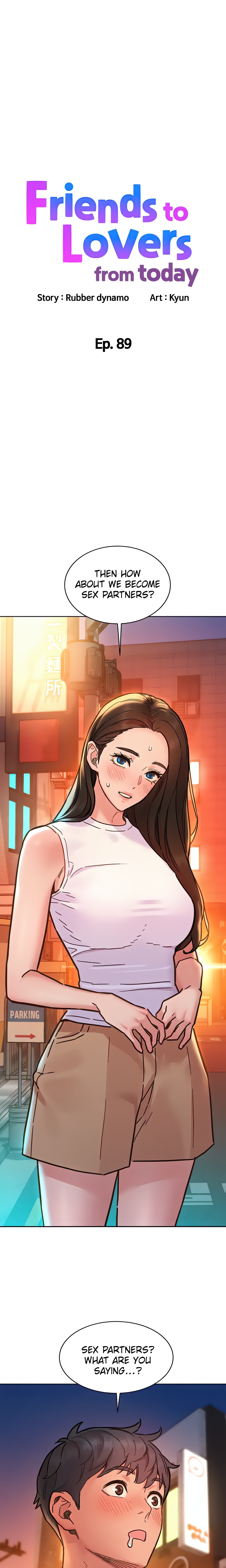 Friends to Lovers from Today (Official) chapter 89 page 1