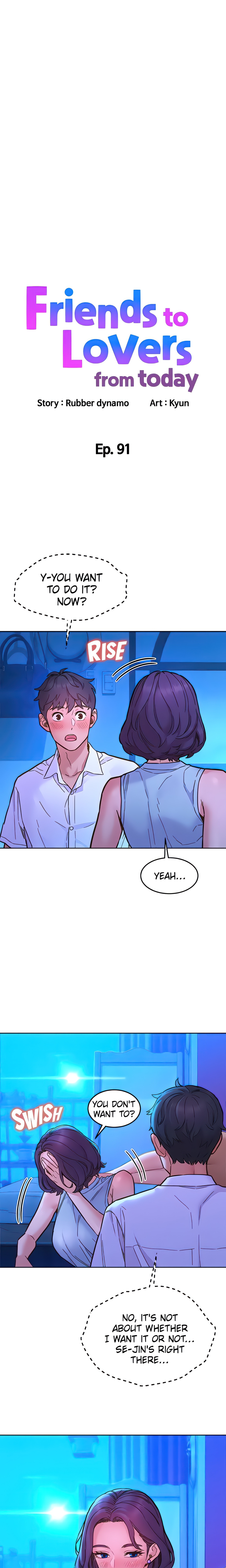 Friends to Lovers from Today (Official) chapter 91 page 1