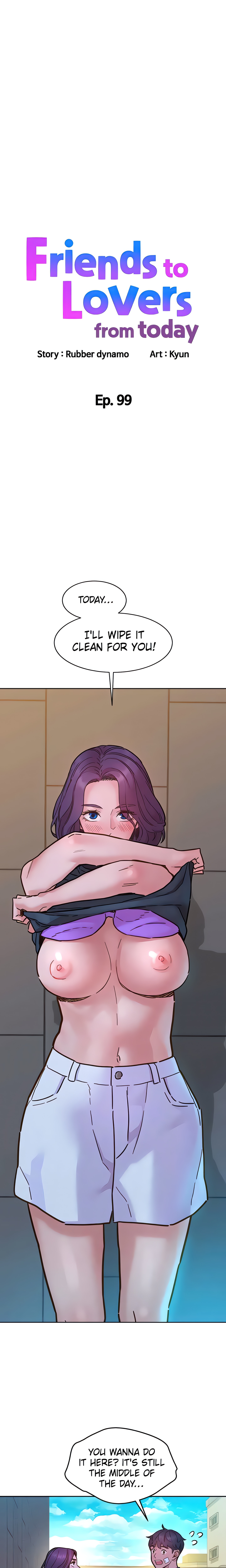 Friends to Lovers from Today (Official) chapter 99 page 1
