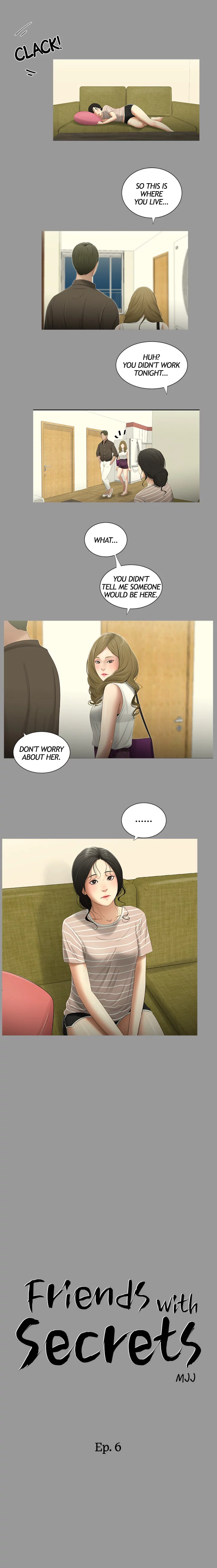 Friends with Secrets chapter 6 page 1