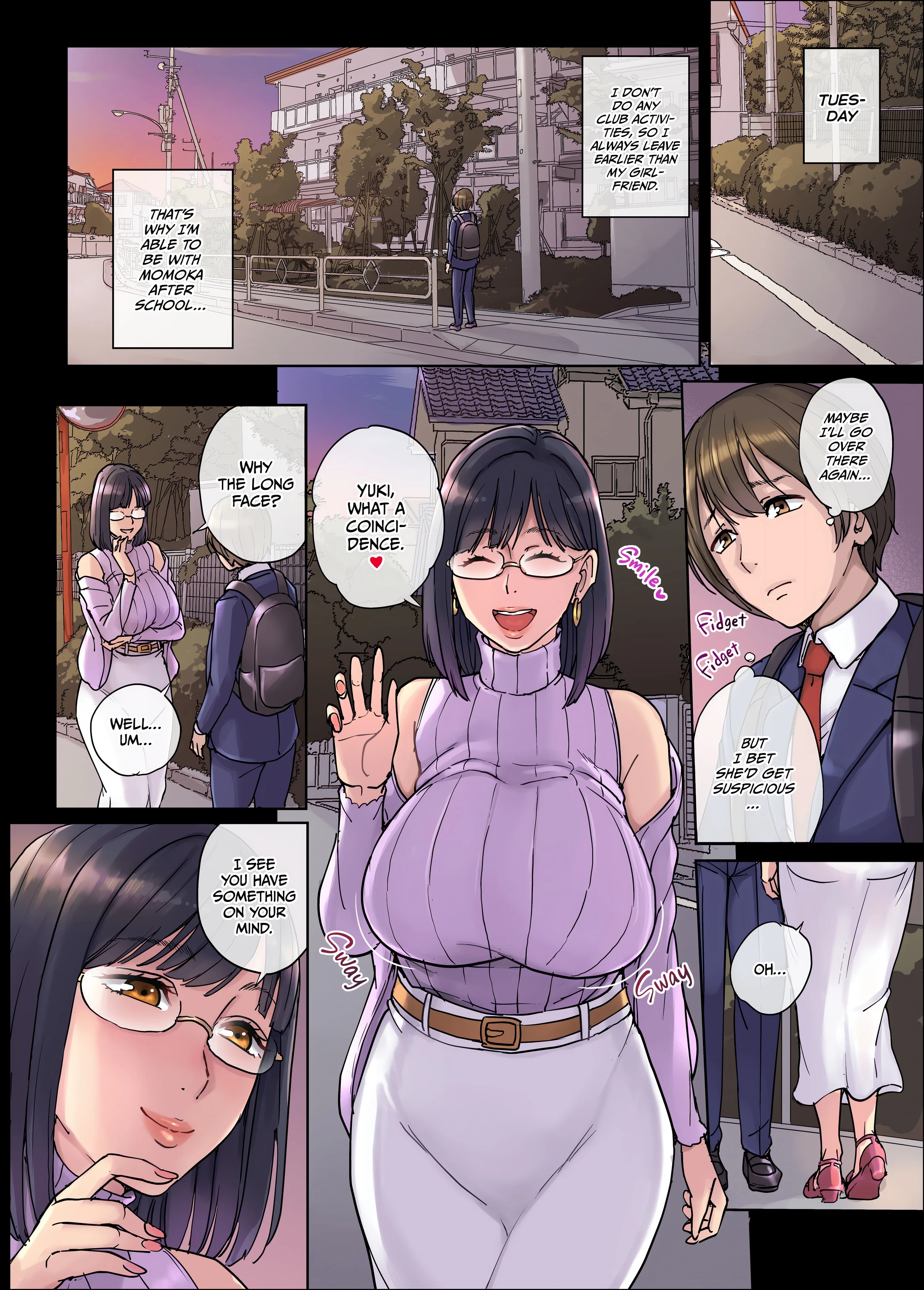Fuck Buddies With My Girlfriend’s Mom chapter 1 page 7