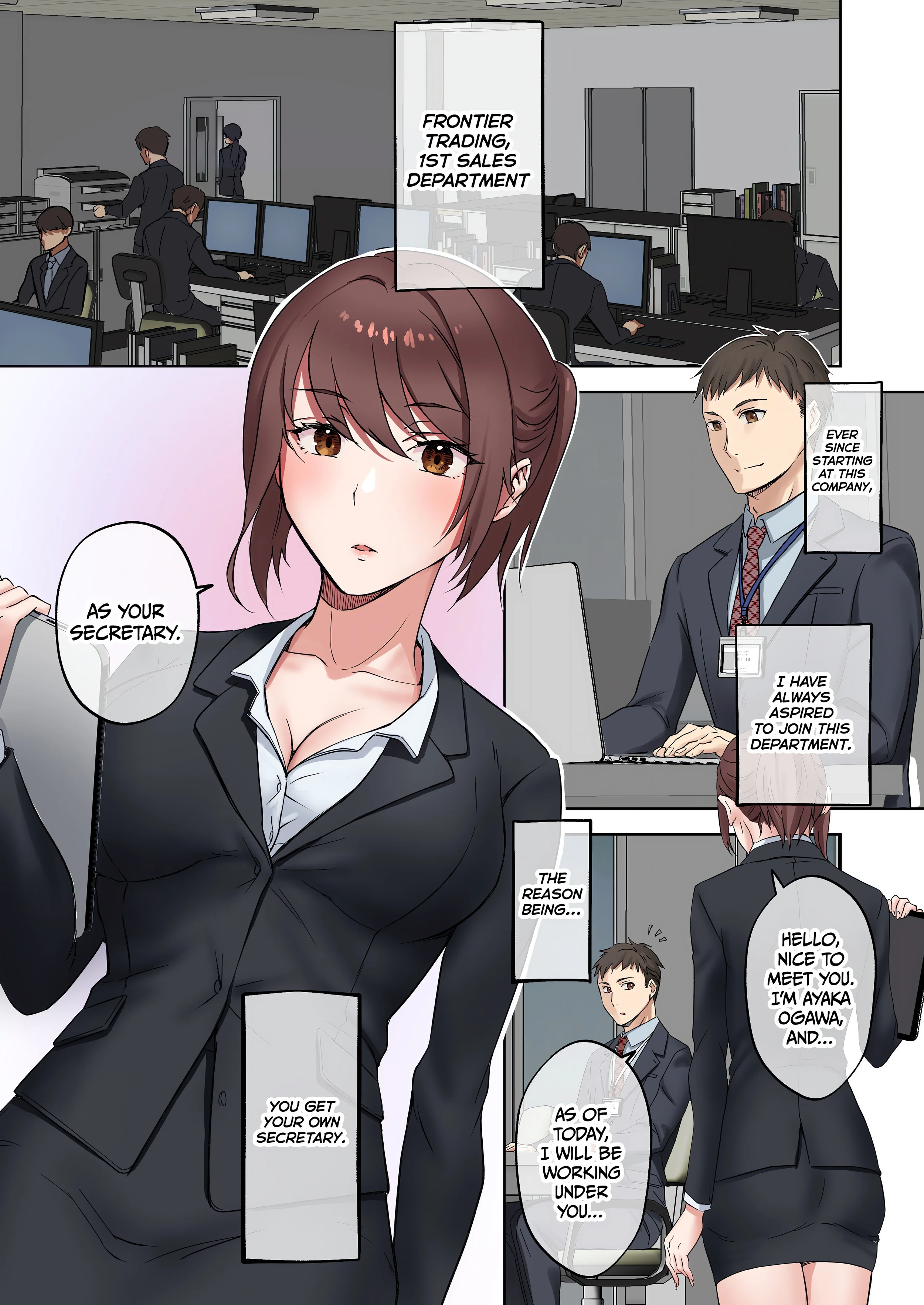 Fulfilling Secretarial Dirty Duties chapter 1 page 2