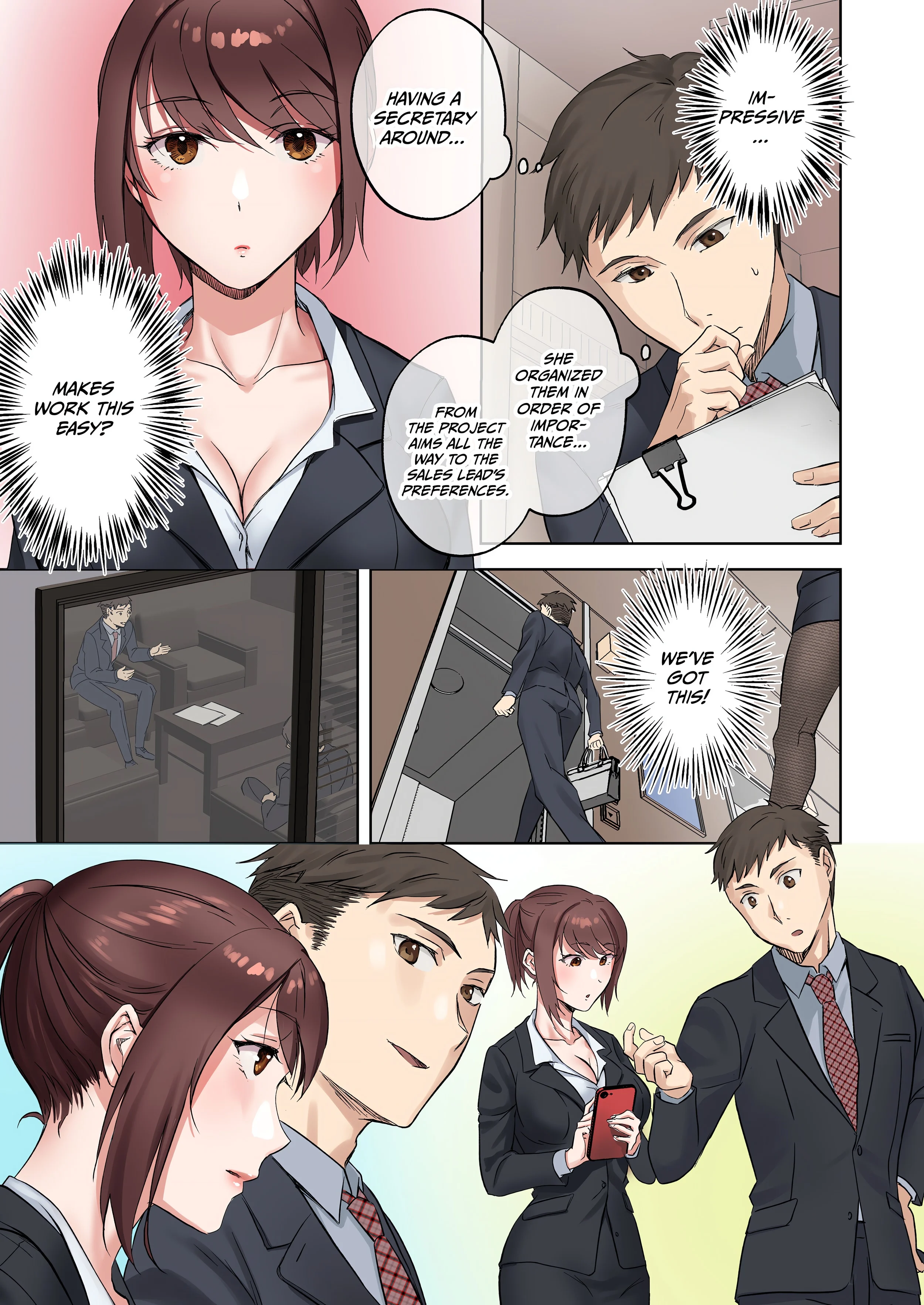 Fulfilling Secretarial Dirty Duties chapter 1 page 6
