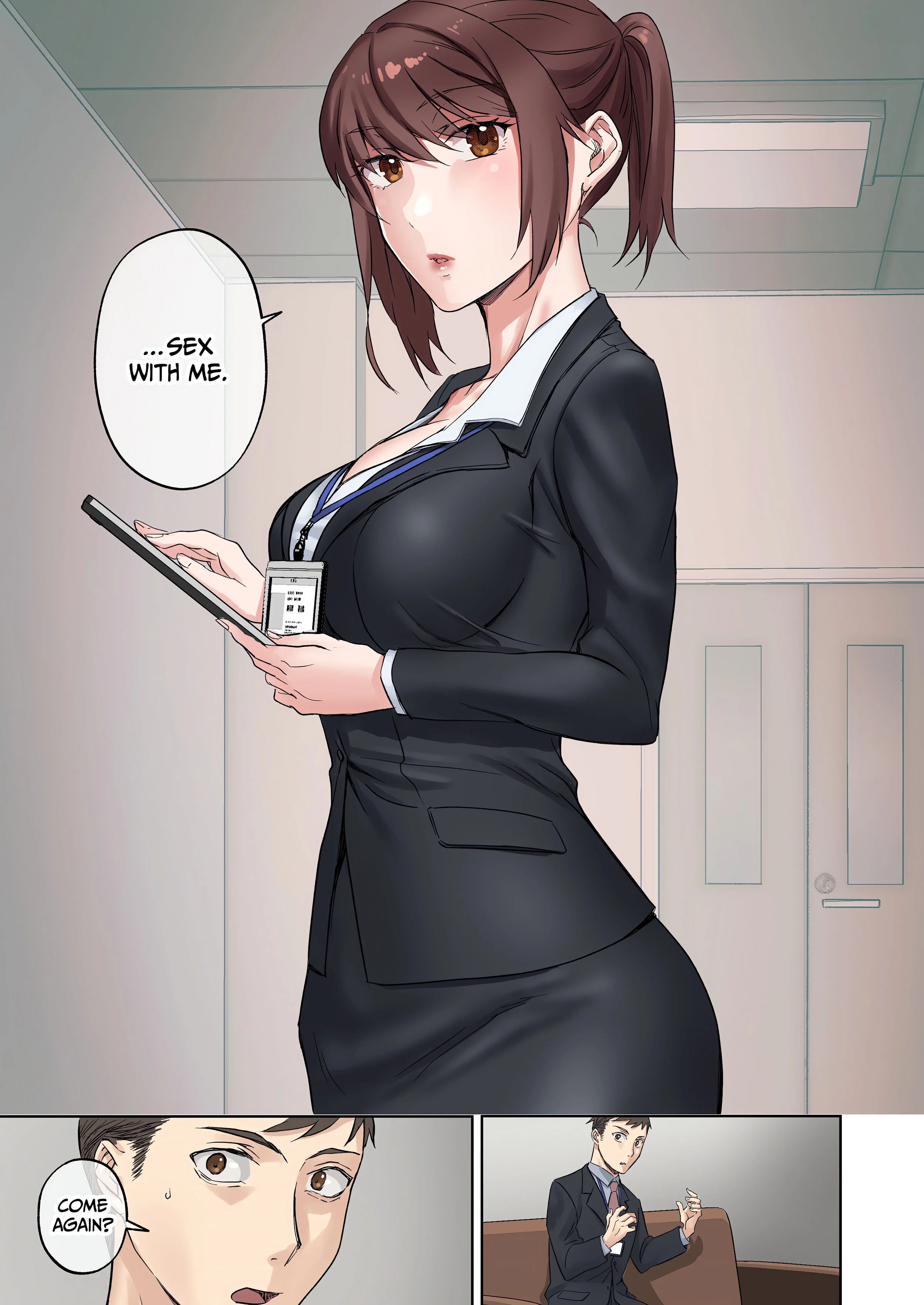 Fulfilling Secretarial Dirty Duties chapter 1 page 8
