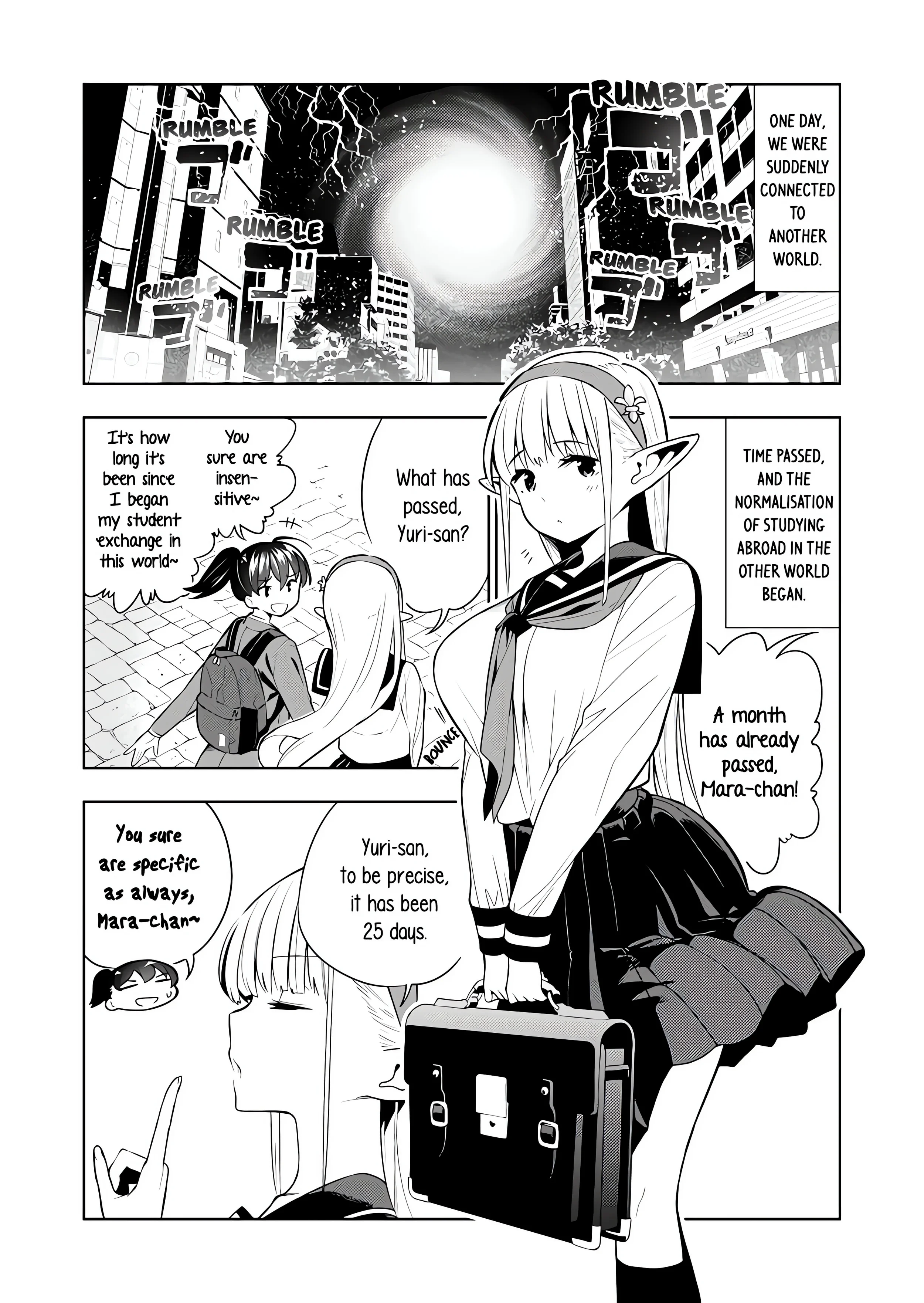 Futanari no Elf (Uncensored) chapter 1 page 3