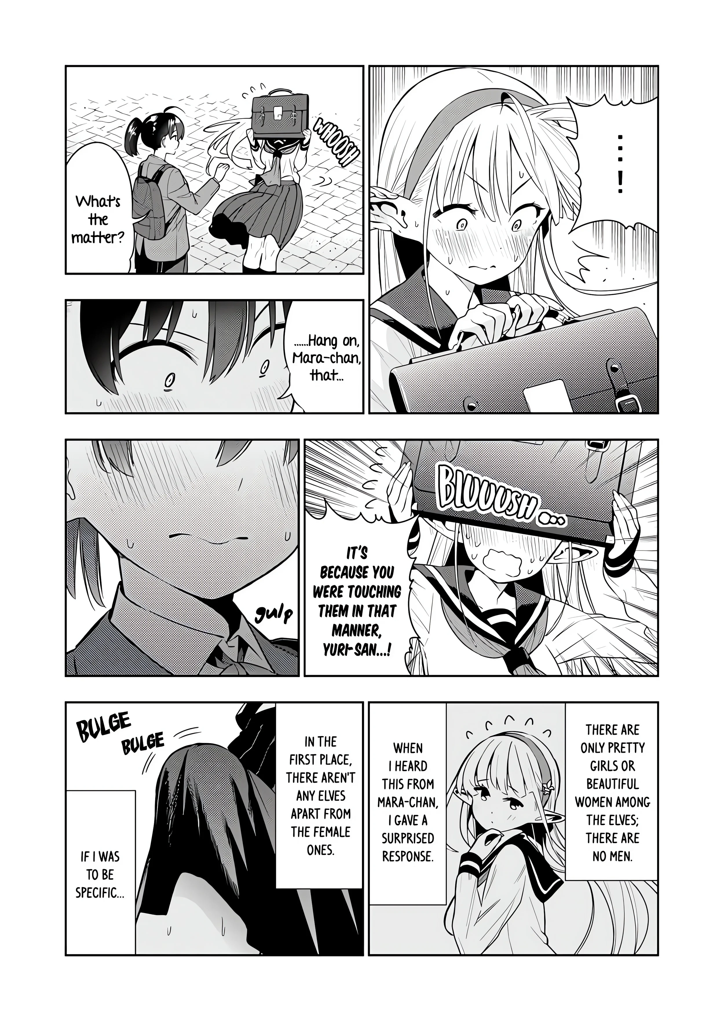Futanari no Elf (Uncensored) chapter 1 page 5