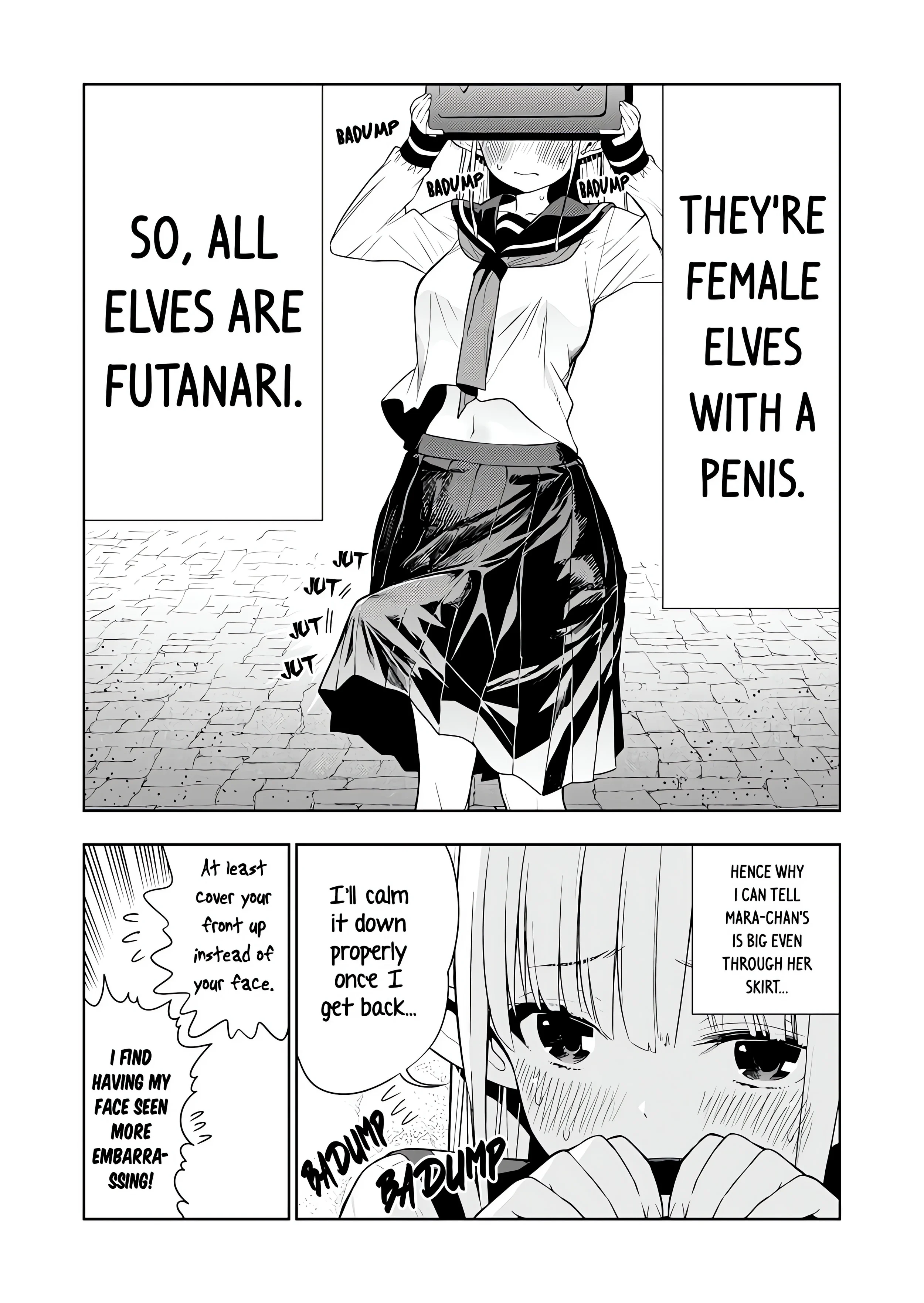 Futanari no Elf (Uncensored) chapter 1 page 6