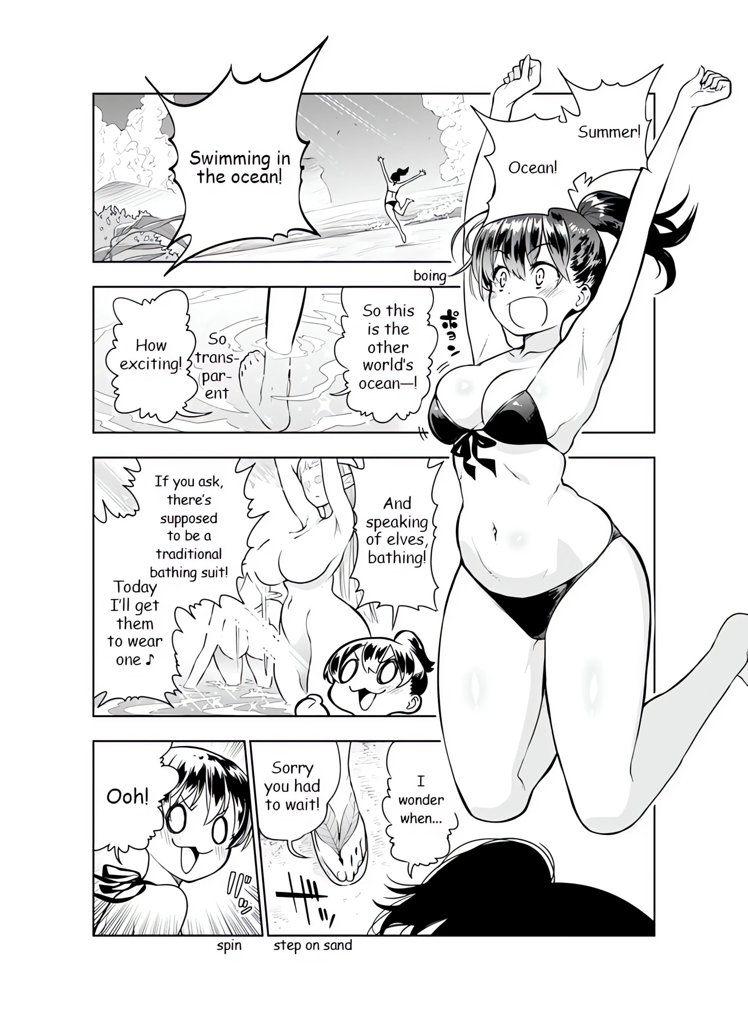 Futanari no Elf (Uncensored) chapter 10 page 1