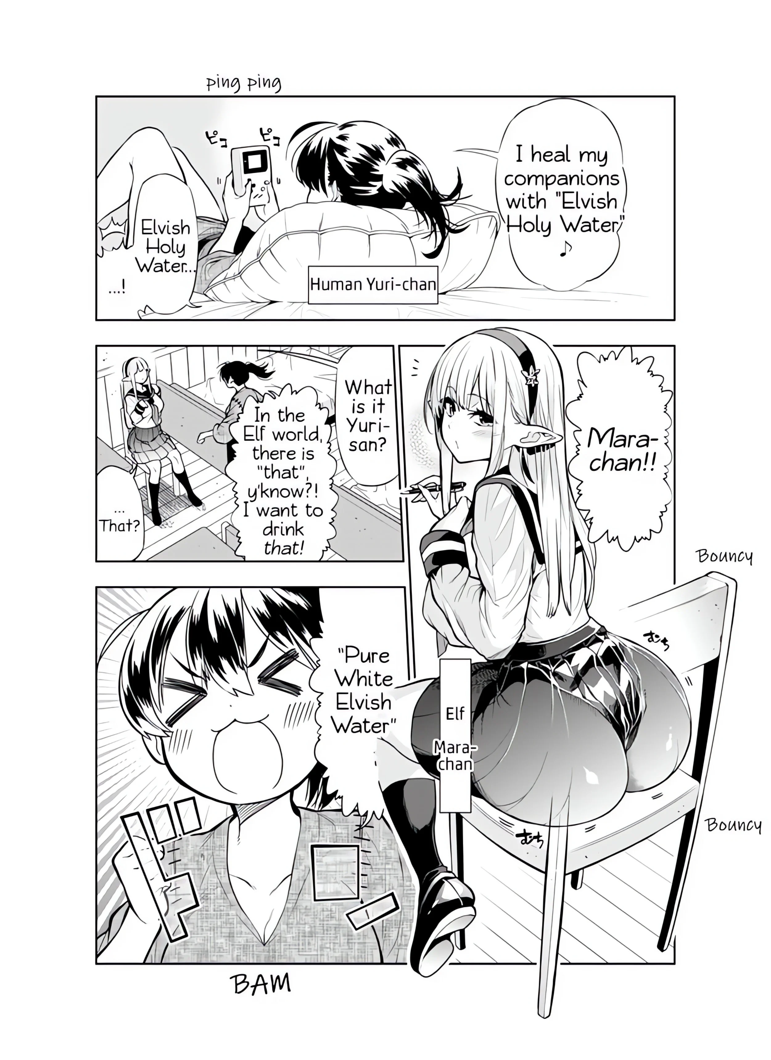 Futanari no Elf (Uncensored) chapter 16 page 1