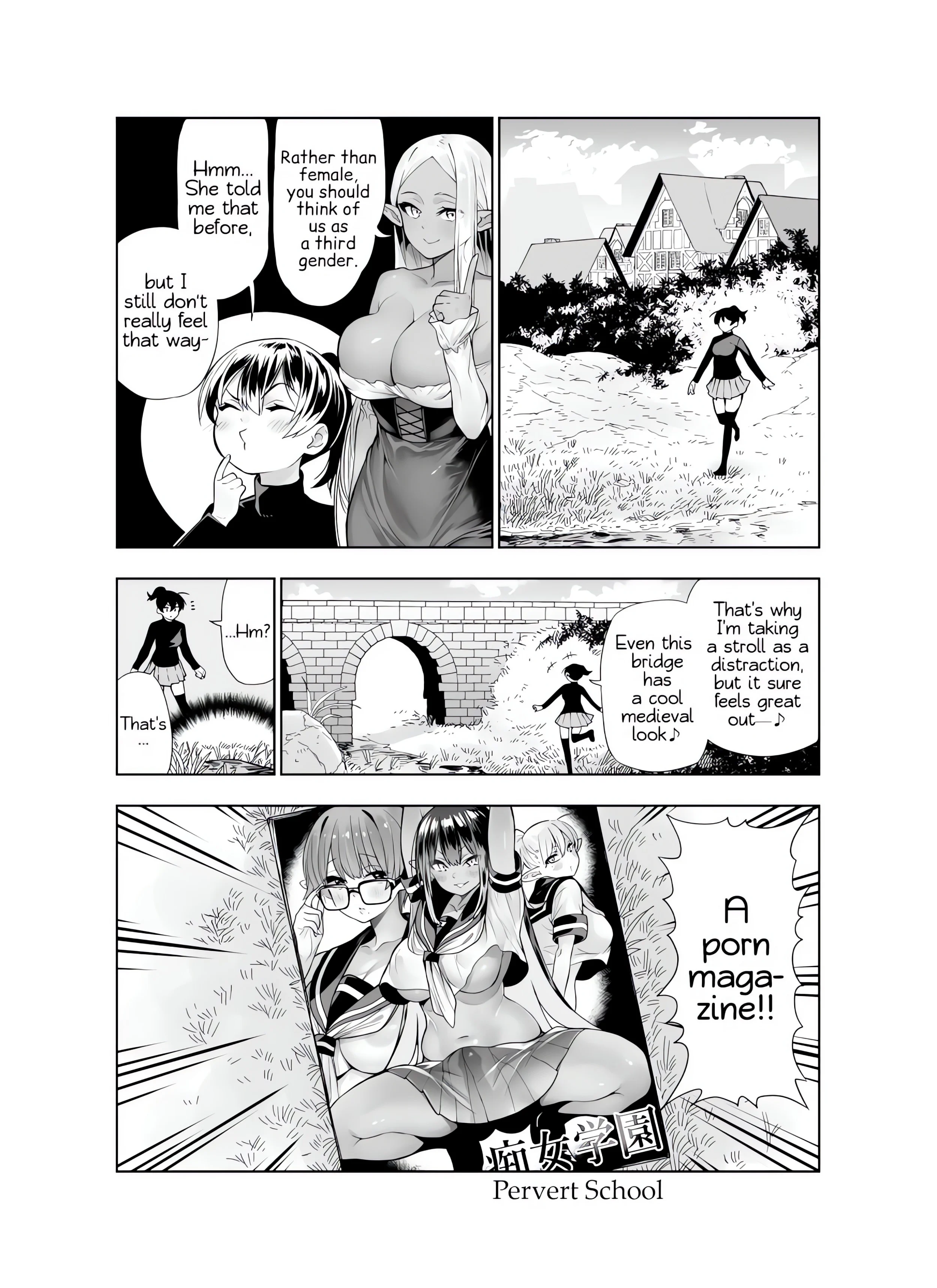 Futanari no Elf (Uncensored) chapter 18 page 1