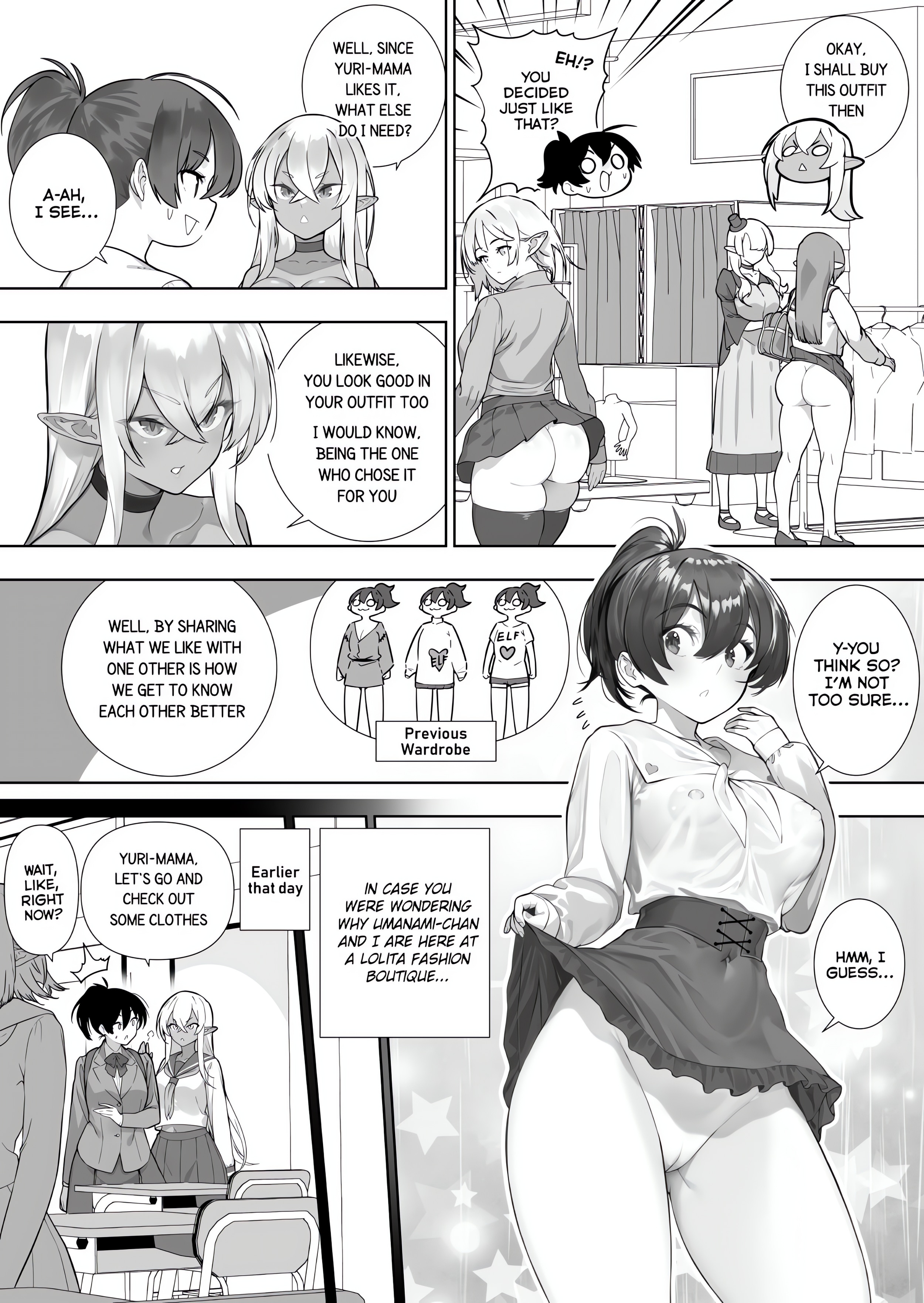 Futanari no Elf (Uncensored) chapter 32 page 2