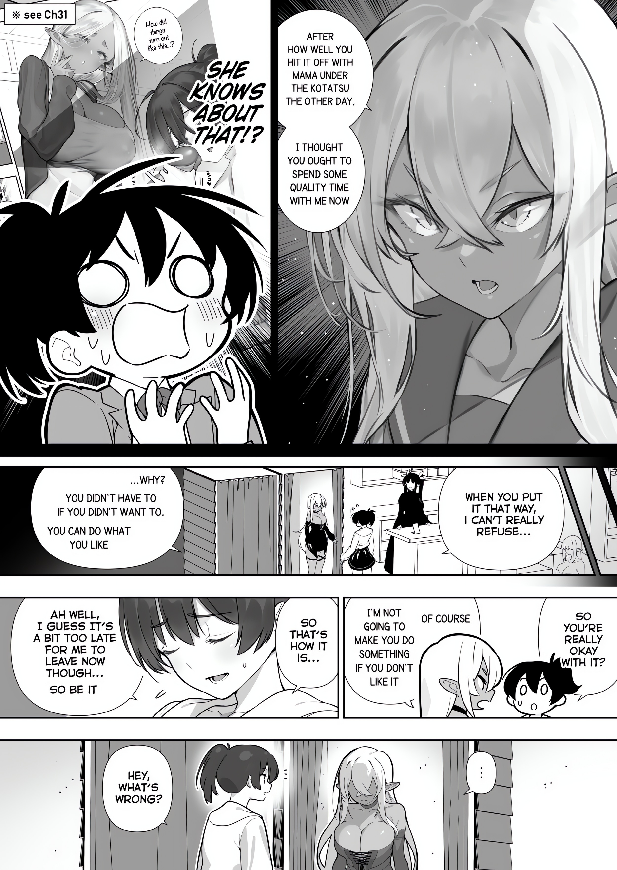 Futanari no Elf (Uncensored) chapter 32 page 3