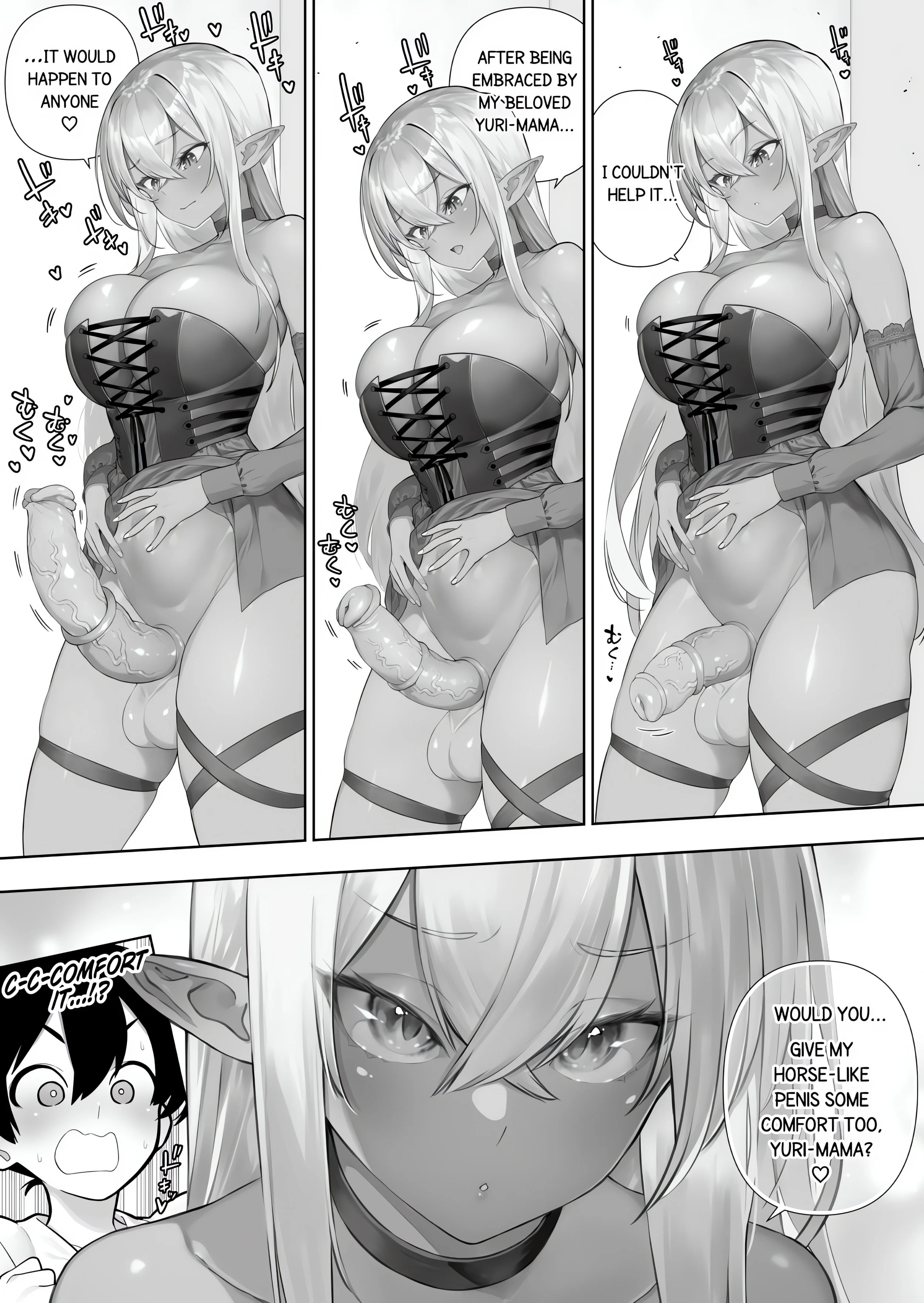 Futanari no Elf (Uncensored) chapter 32 page 5