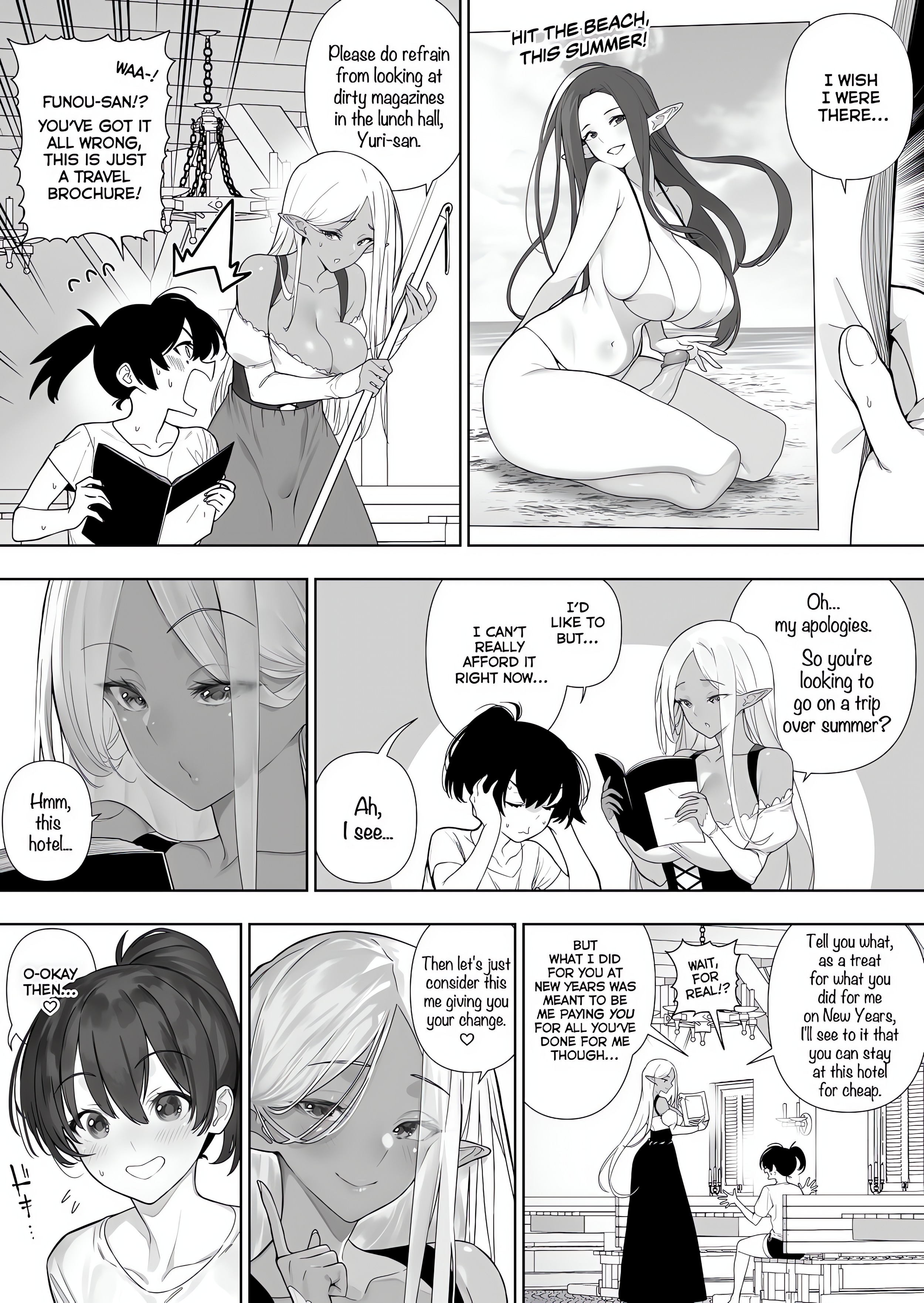 Futanari no Elf (Uncensored) chapter 34 page 4