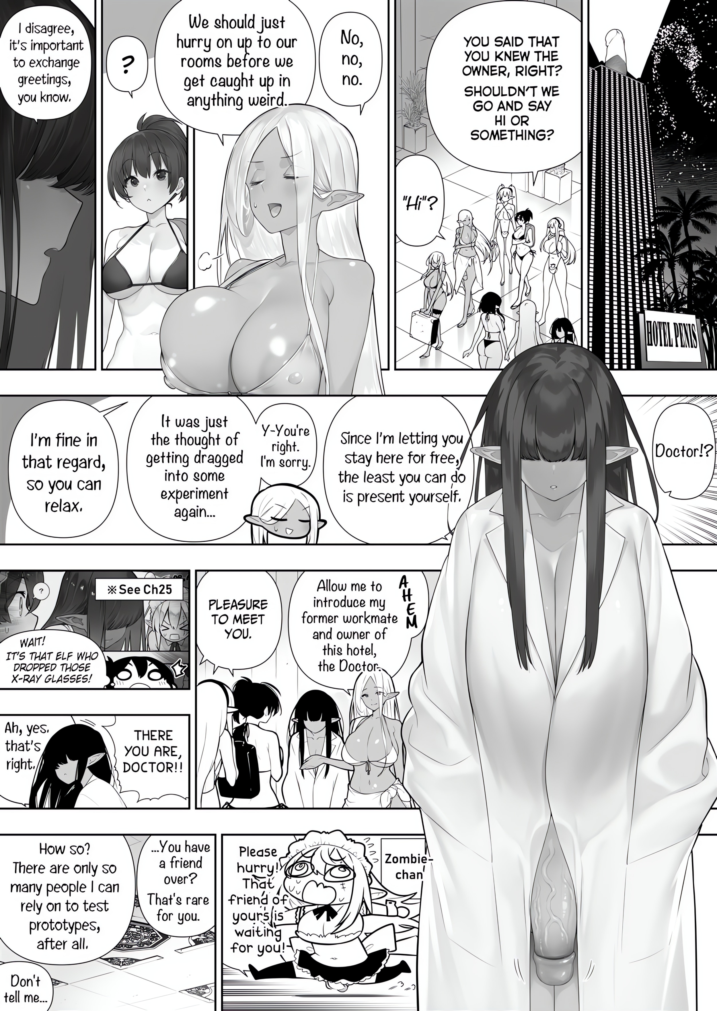 Futanari no Elf (Uncensored) chapter 36 page 2