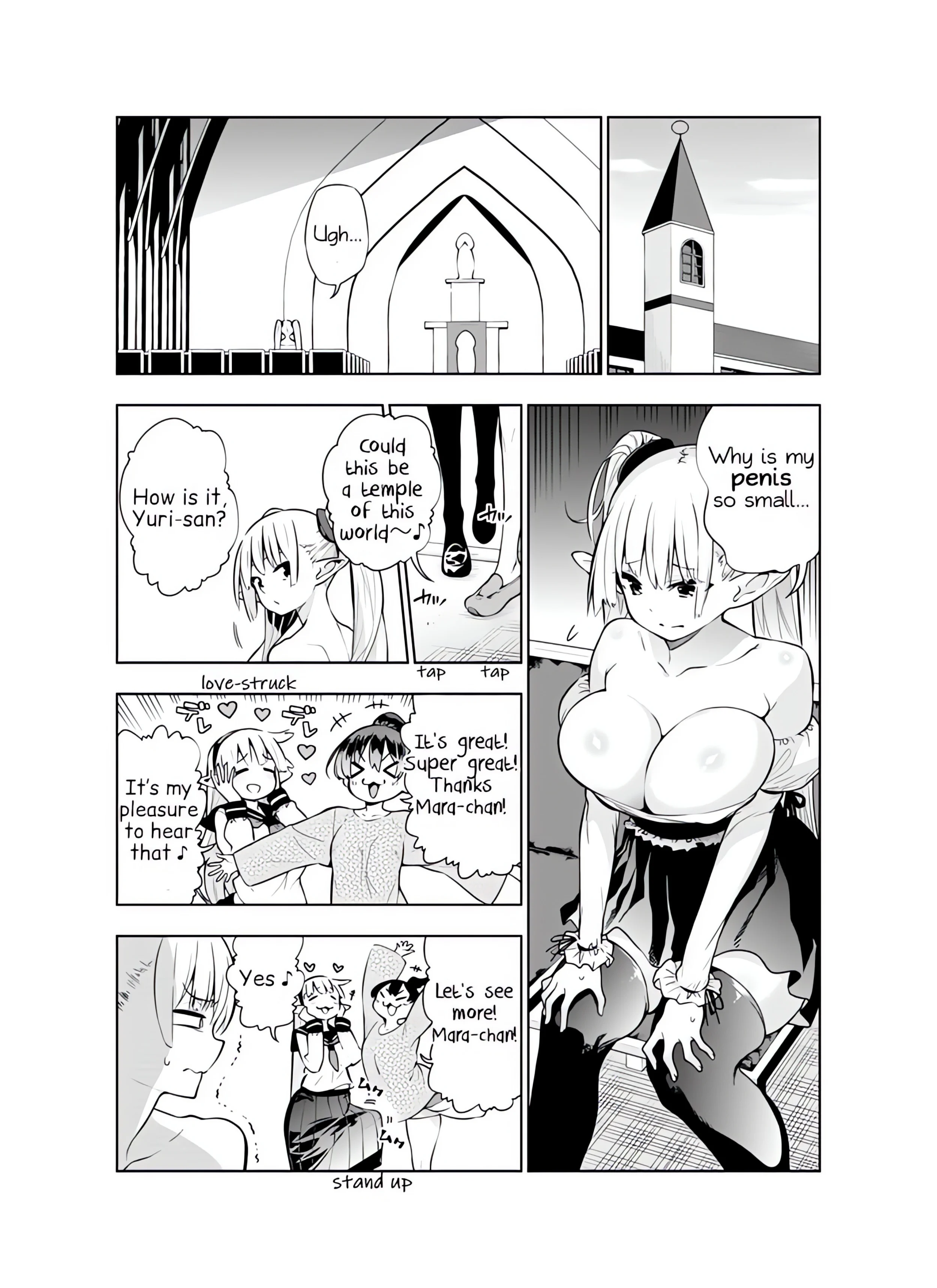 Futanari no Elf (Uncensored) chapter 9 page 1