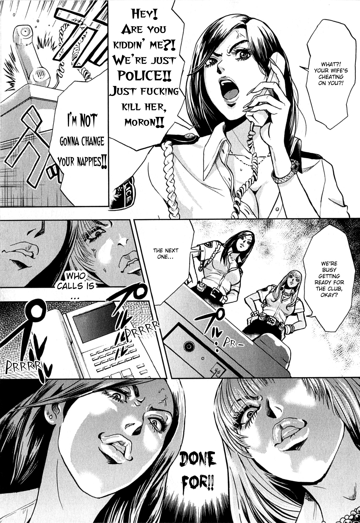 Gals Police 24-ji chapter 1 page 16