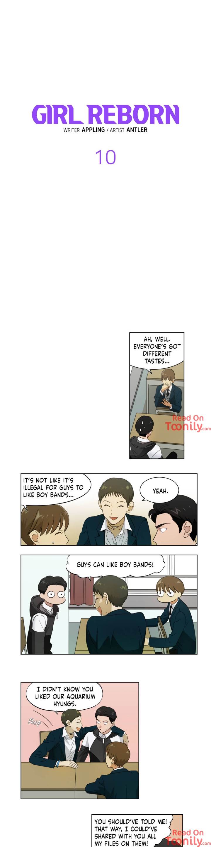 Girl Reborn chapter 10 page 1