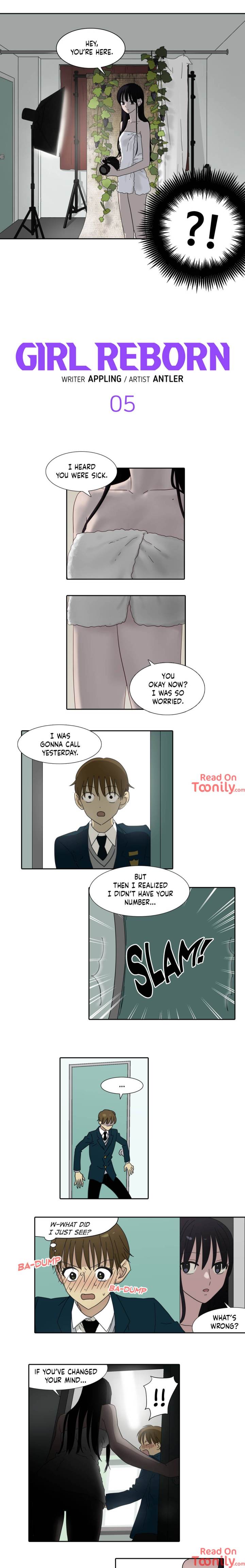Girl Reborn chapter 5 page 1