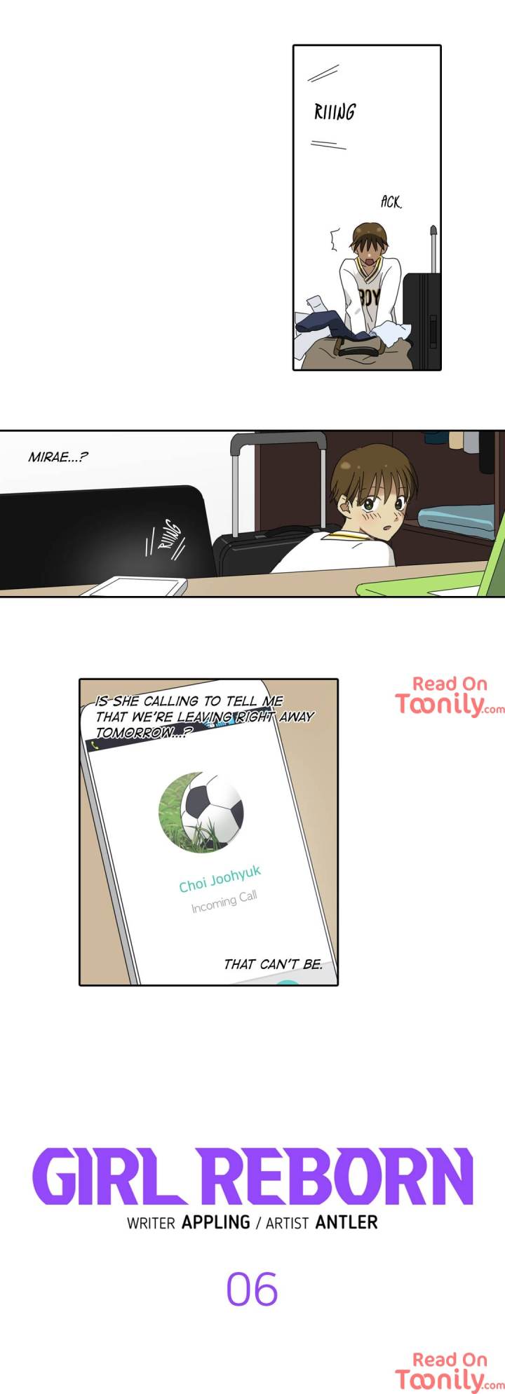 Girl Reborn chapter 6 page 1