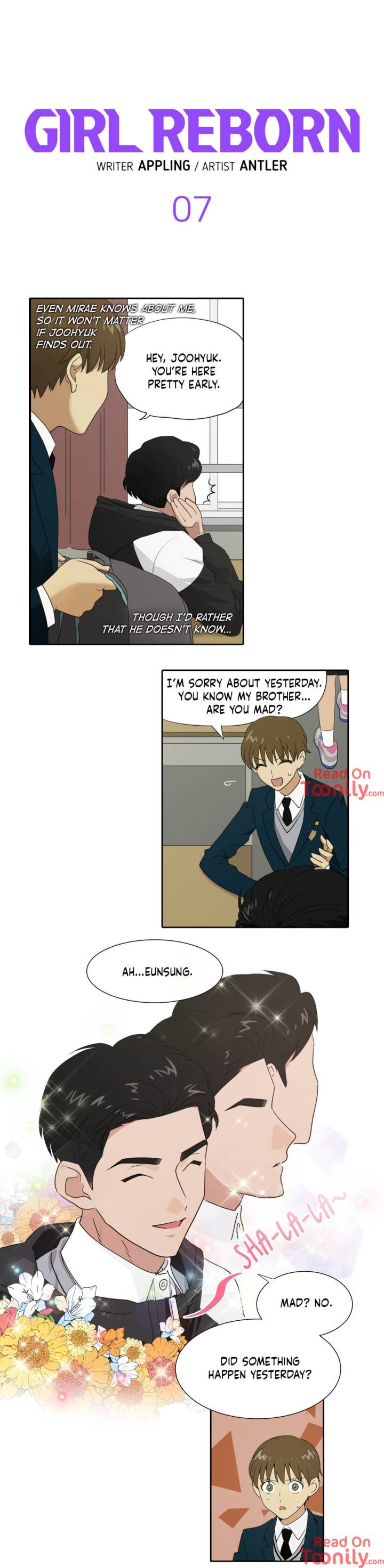 Girl Reborn chapter 7 page 1