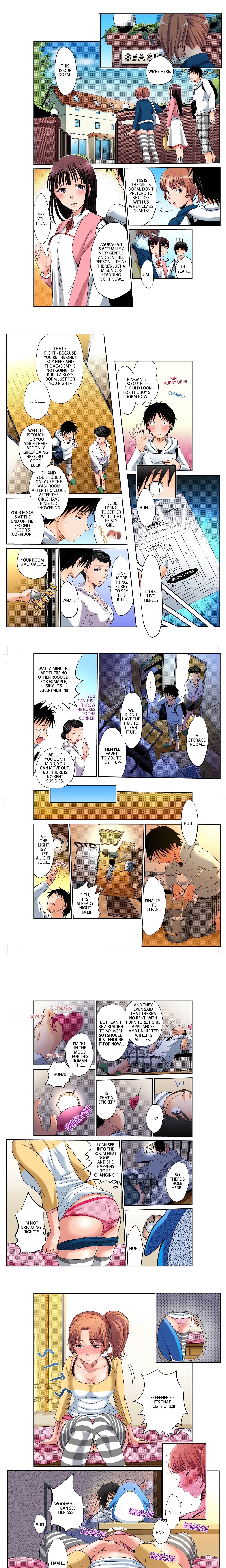 Girl’s Dorm Harem (Uncensored) chapter 2 page 1