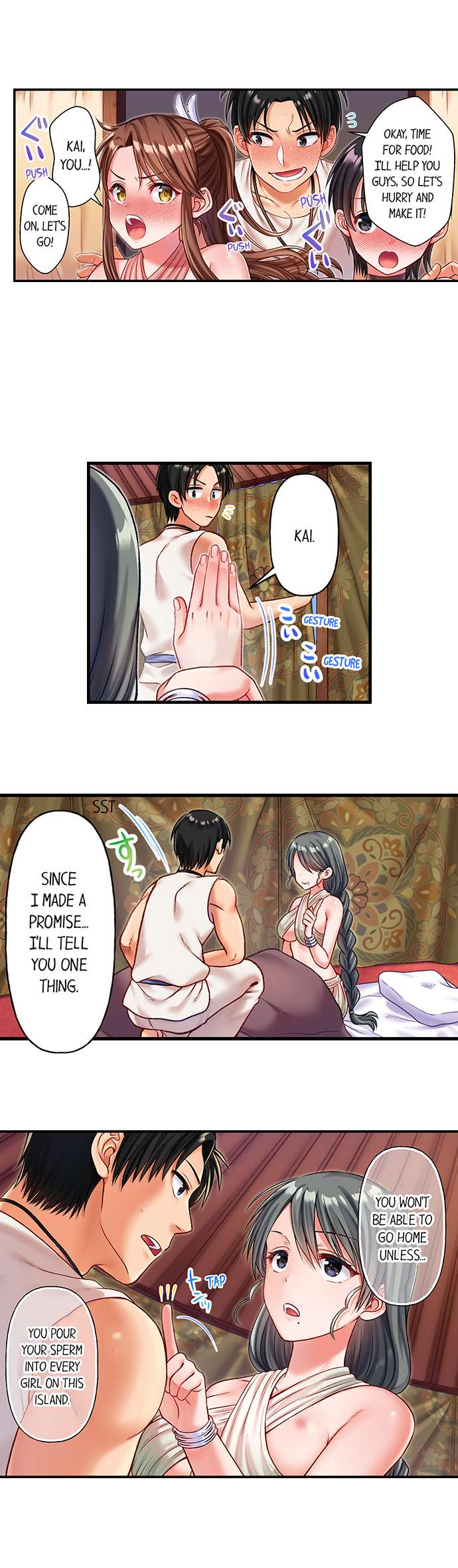 Girls’ Island: Only I Can Fuck Them All! chapter 13 page 9