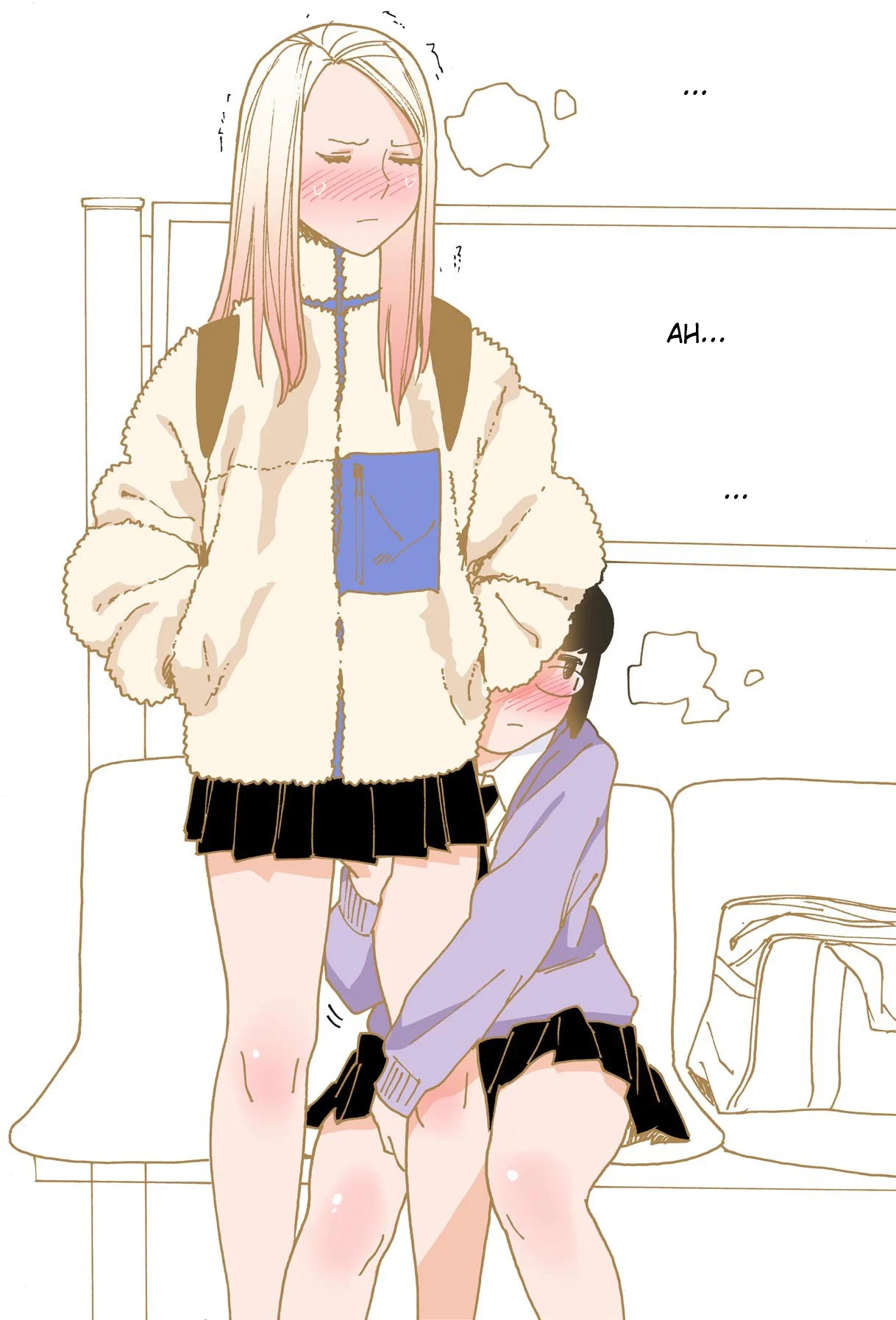Gyaru-chan and Megane-chan chapter 1 page 12