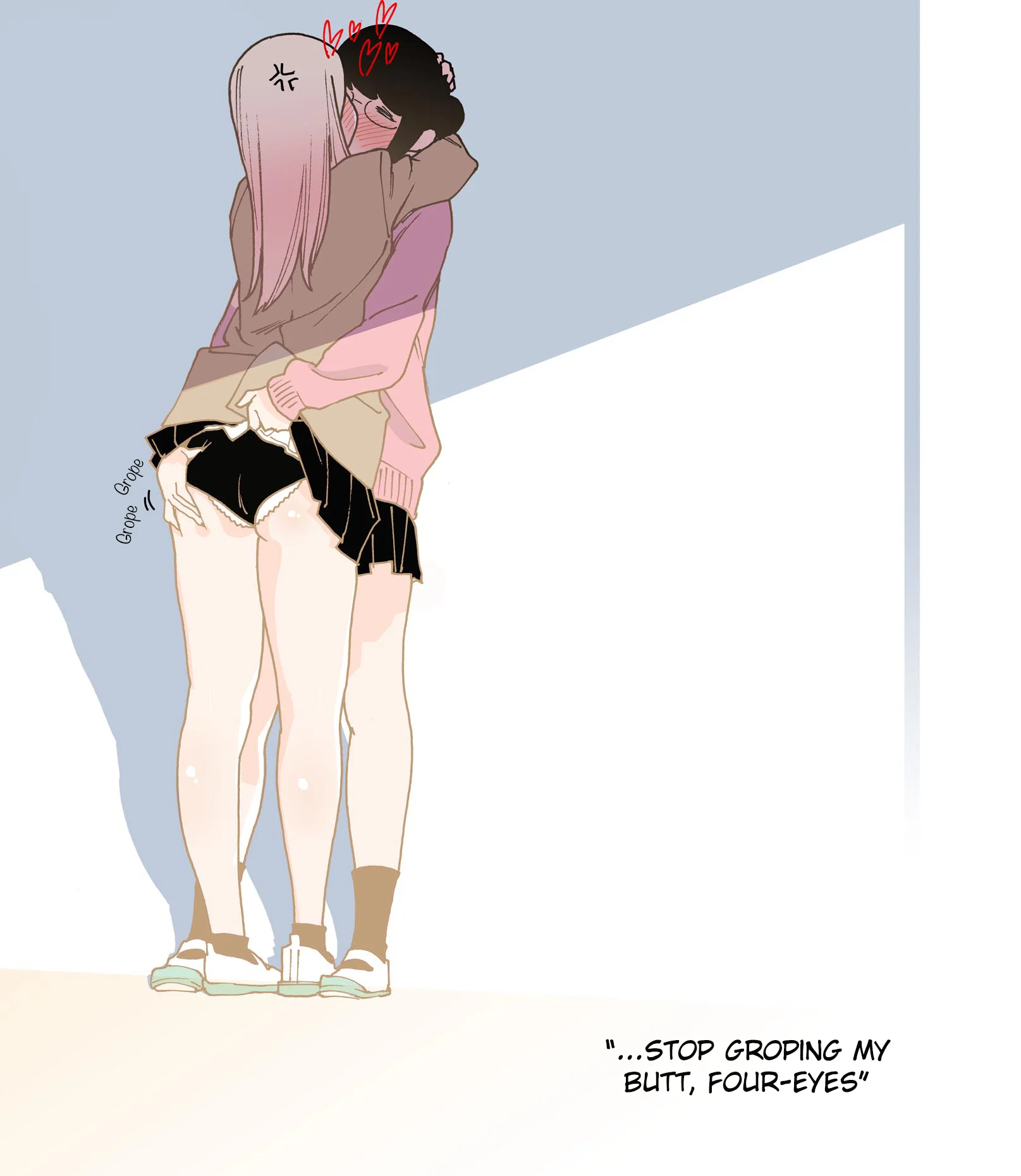 Gyaru-chan and Megane-chan chapter 1 page 32