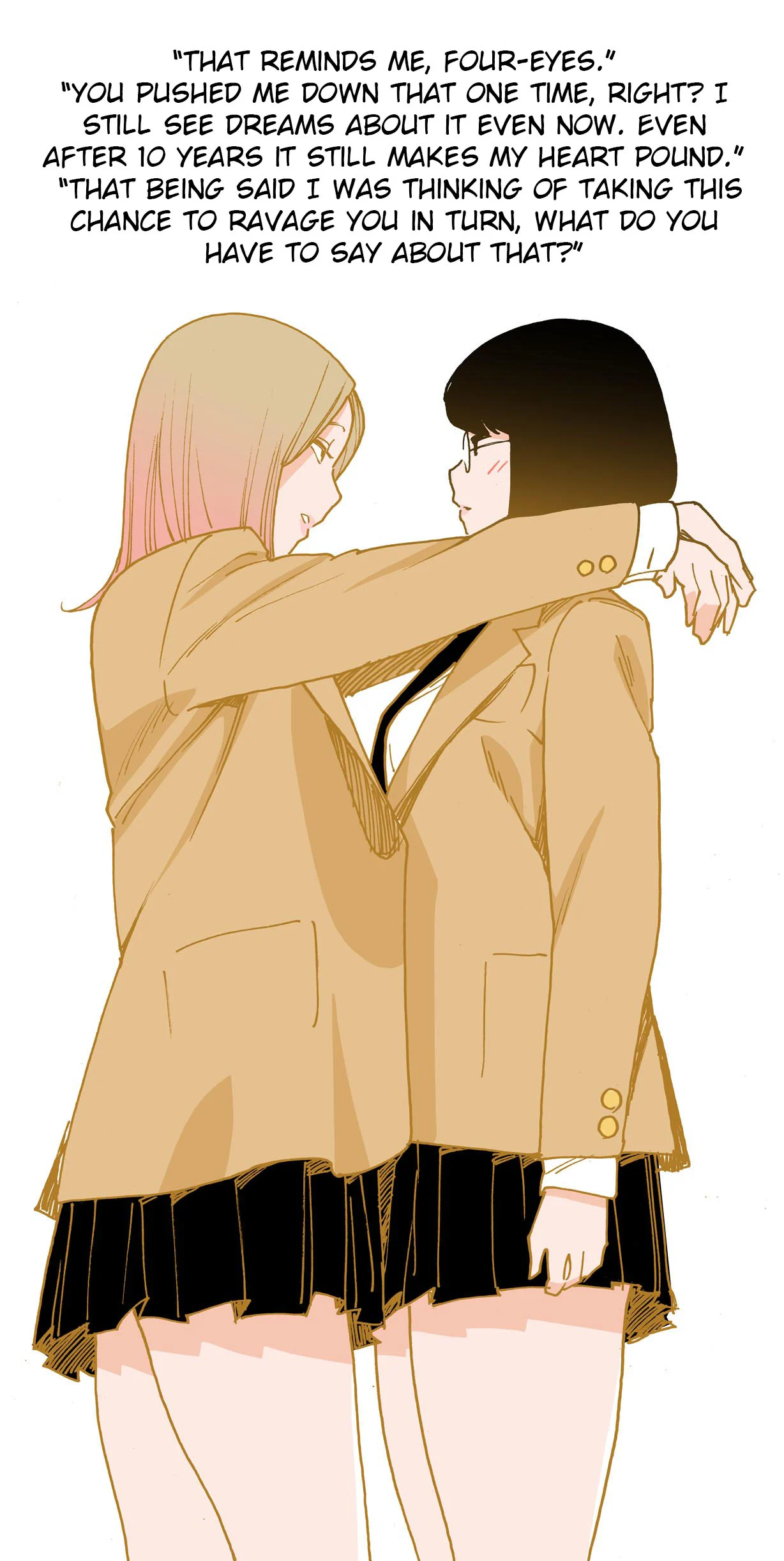 Gyaru-chan and Megane-chan chapter 3 page 9