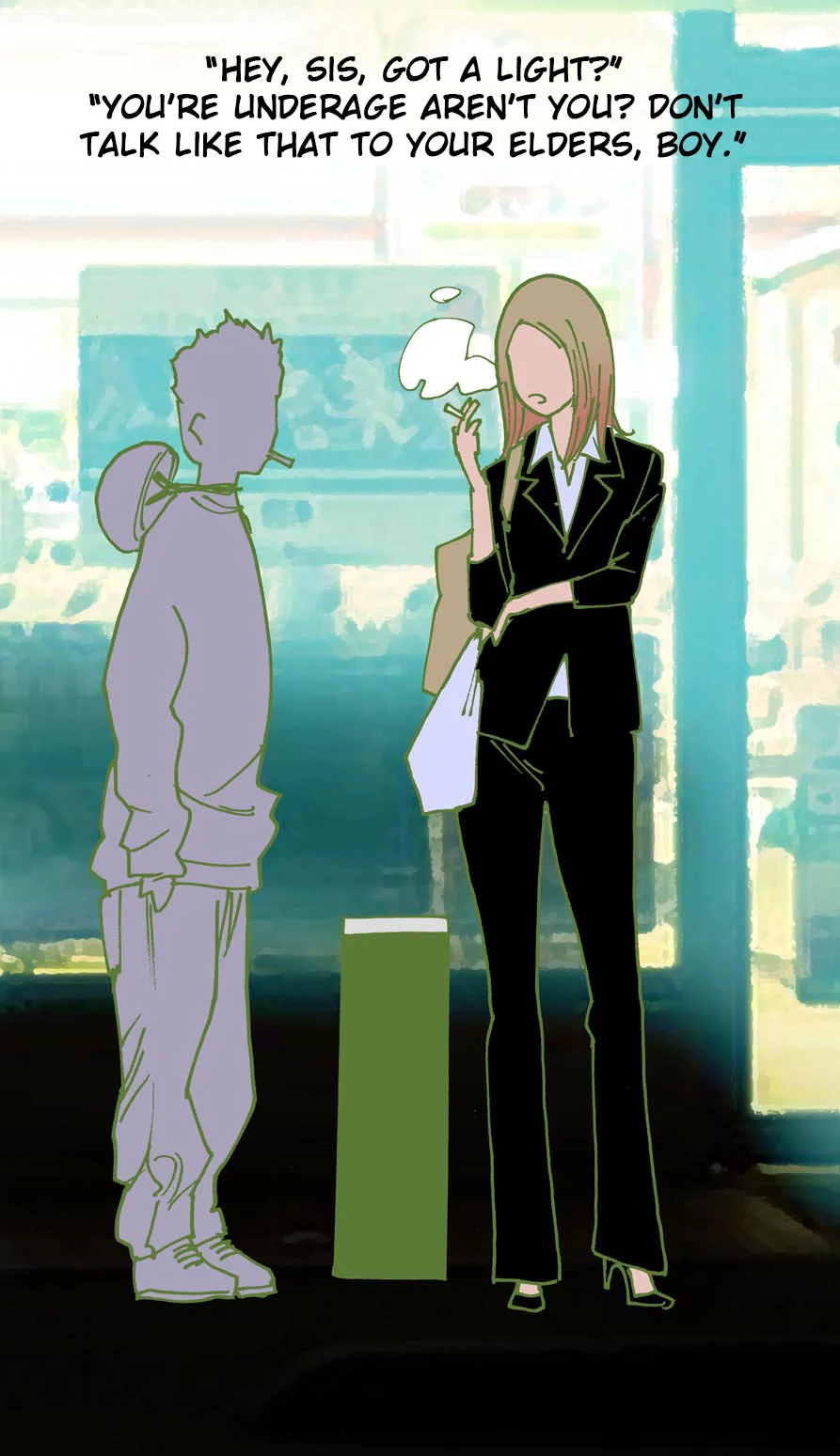 Gyaru-chan and Megane-chan chapter 4 page 11