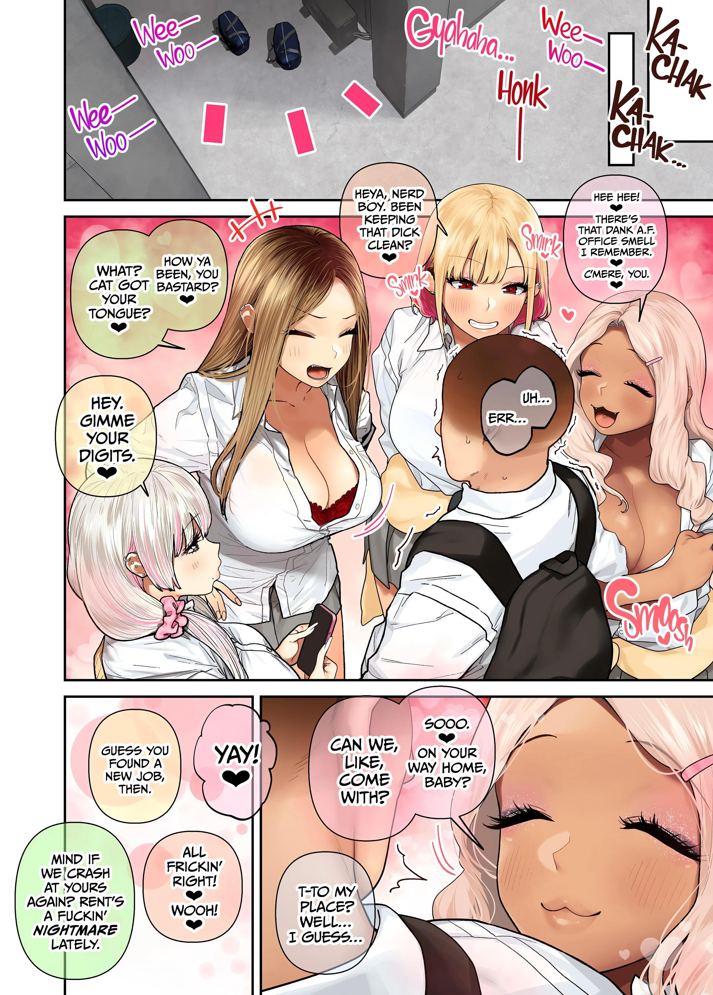 Gyaru Harem Invasion chapter 2 page 3
