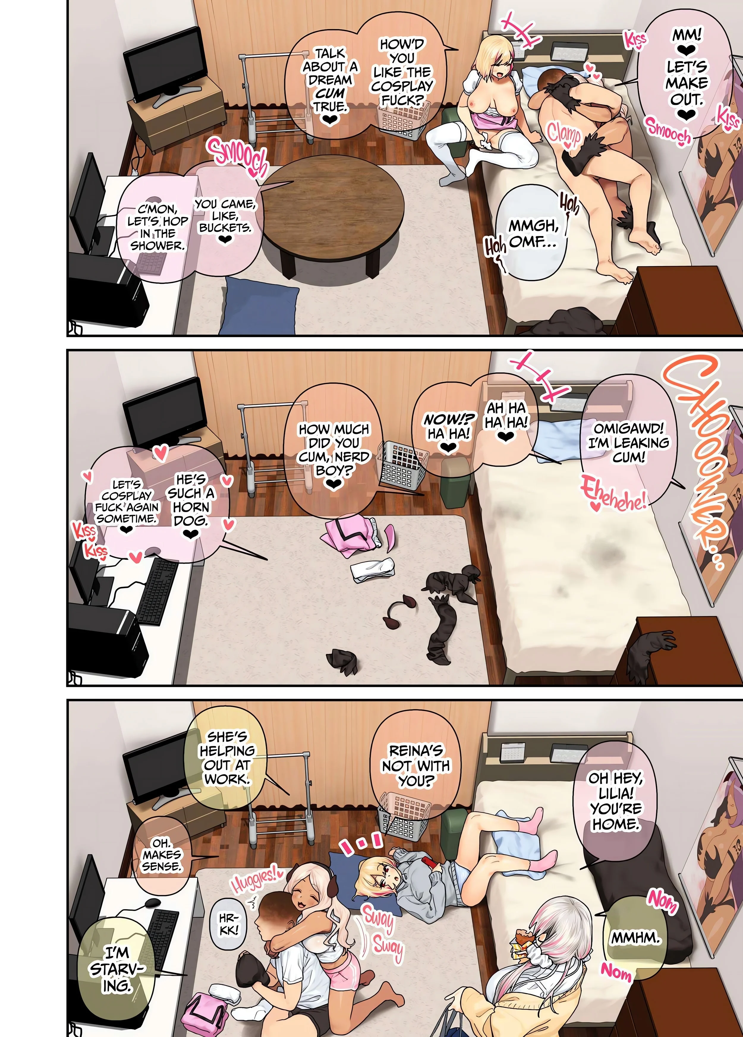 Gyaru Harem Invasion chapter 2 page 49