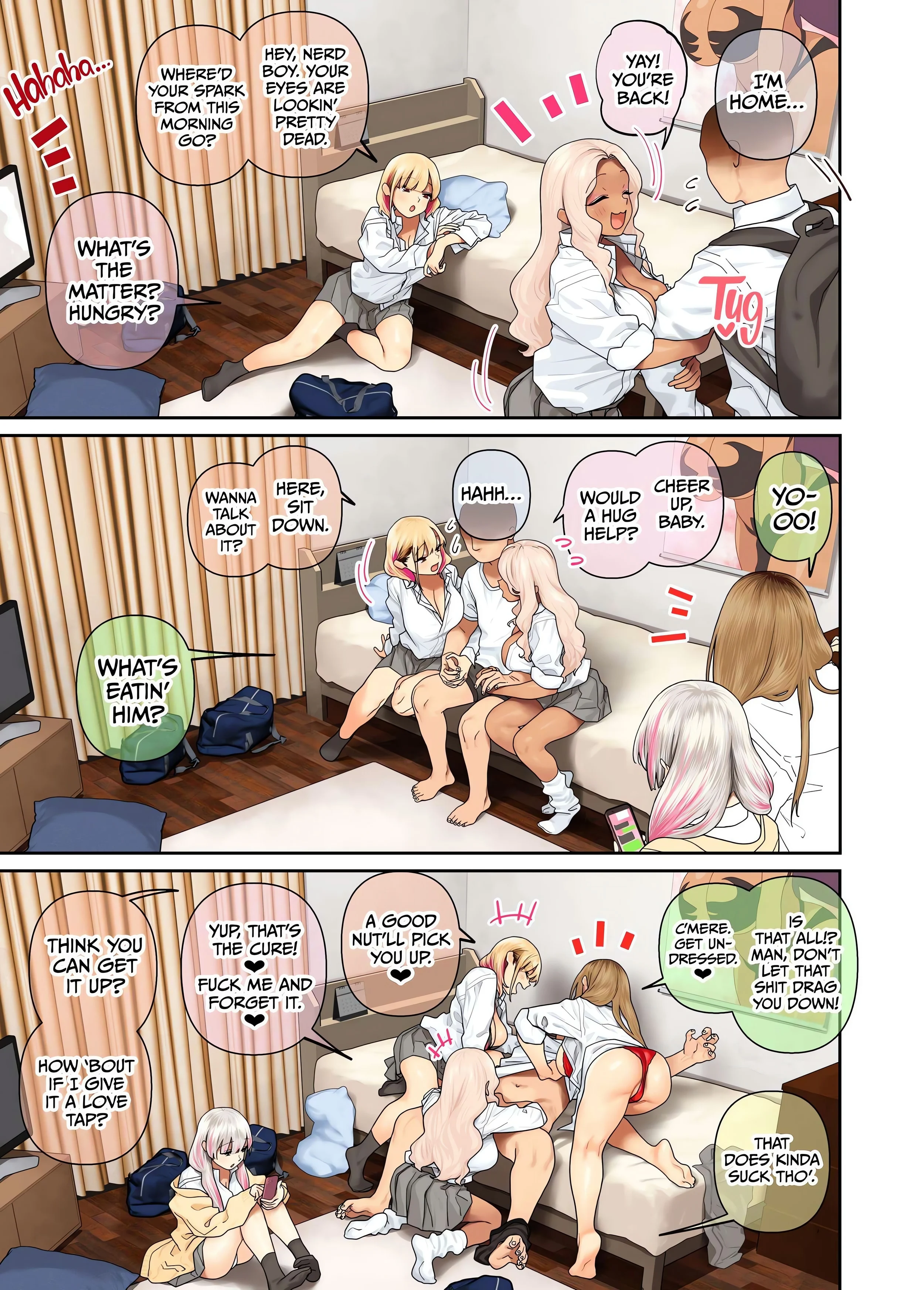 Gyaru Harem Invasion chapter 2 page 74