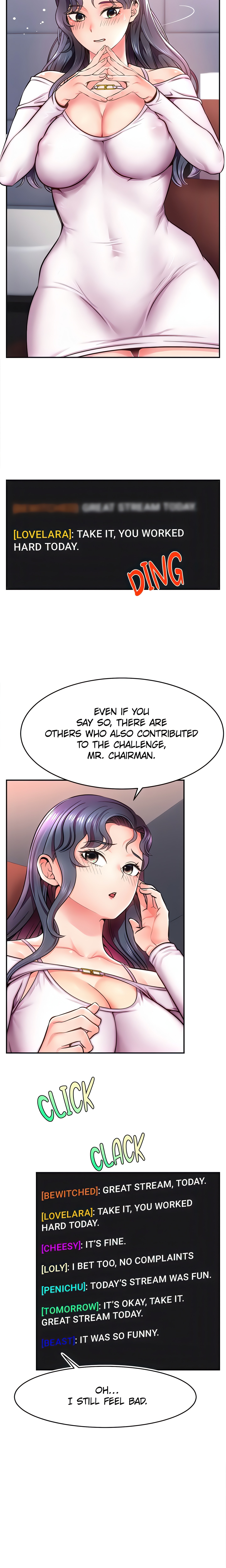 Hacking to get closer to streamers! (Official) chapter 1 page 5