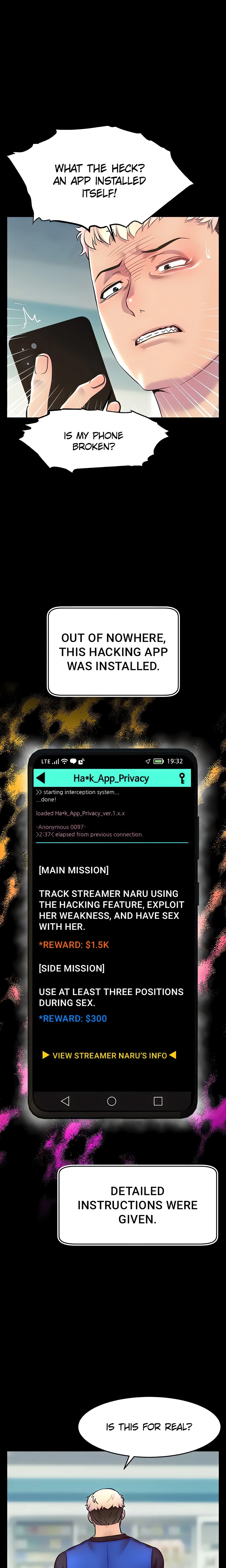 Hacking to get closer to streamers! (Official) chapter 1 page 25