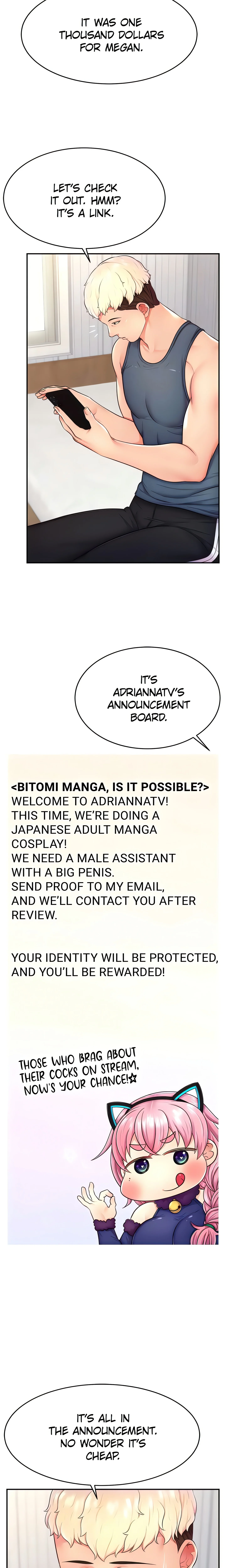 Hacking to get closer to streamers! (Official) chapter 14 page 9