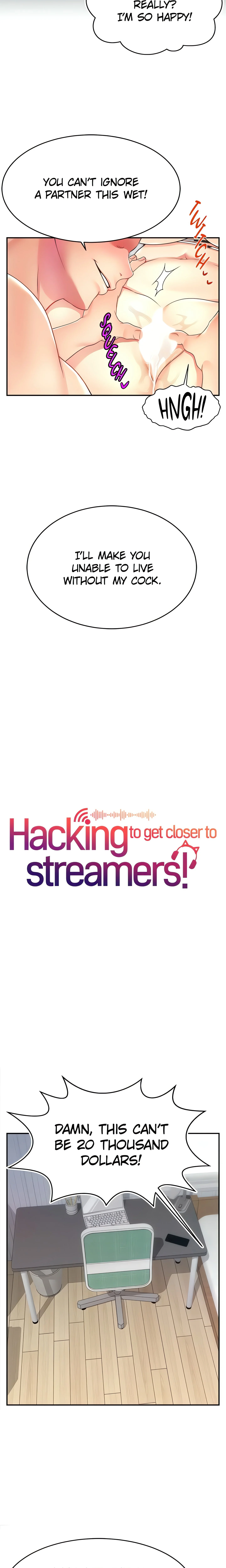 Hacking to get closer to streamers! (Official) chapter 16 page 10